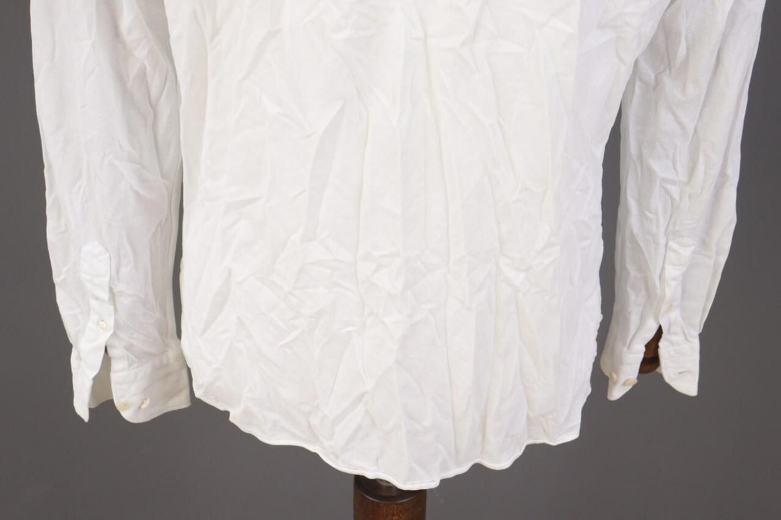 Eton Eton White Long Sleeve Button Down Casual Shirt Size XL Size US XL / EU 56 / 4 - 10 Thumbnail