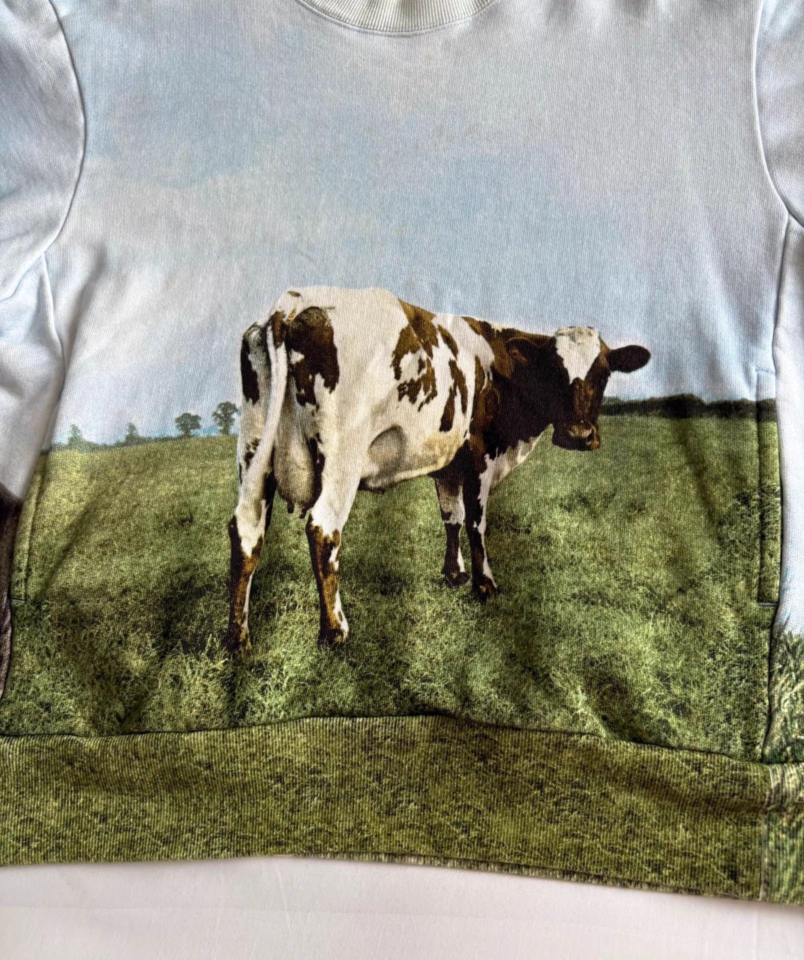 Undercover Undercover Cow Print (Pink Floyd AHM) Sweatshirt Size 2 Size US M / EU 48-50 / 2 - 6 Thumbnail