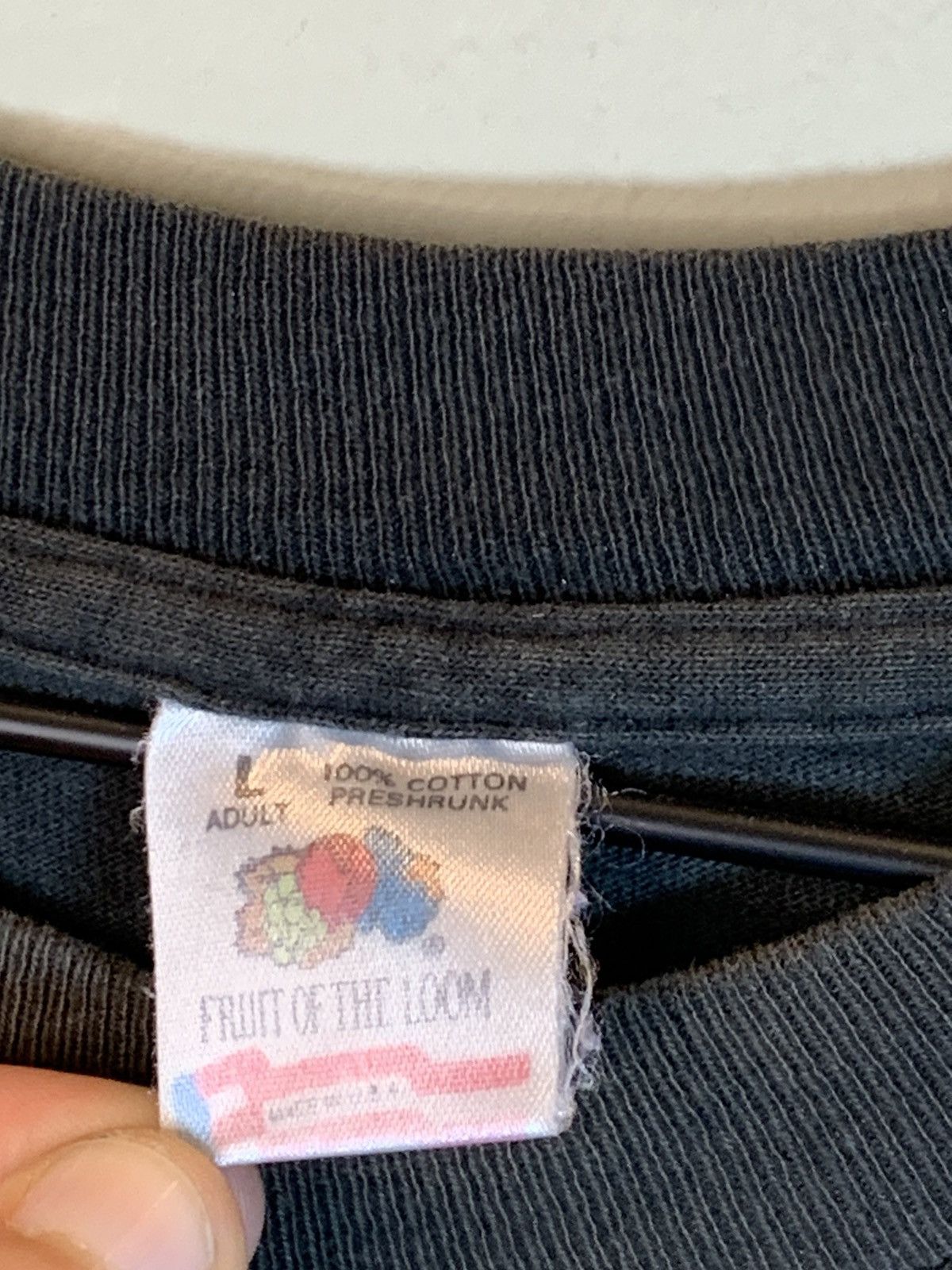 Vintage RARE Vintage 90’s Isn’t God The Greatest Single Stitch Shirt Size US L / EU 52-54 / 3 - 9 Thumbnail