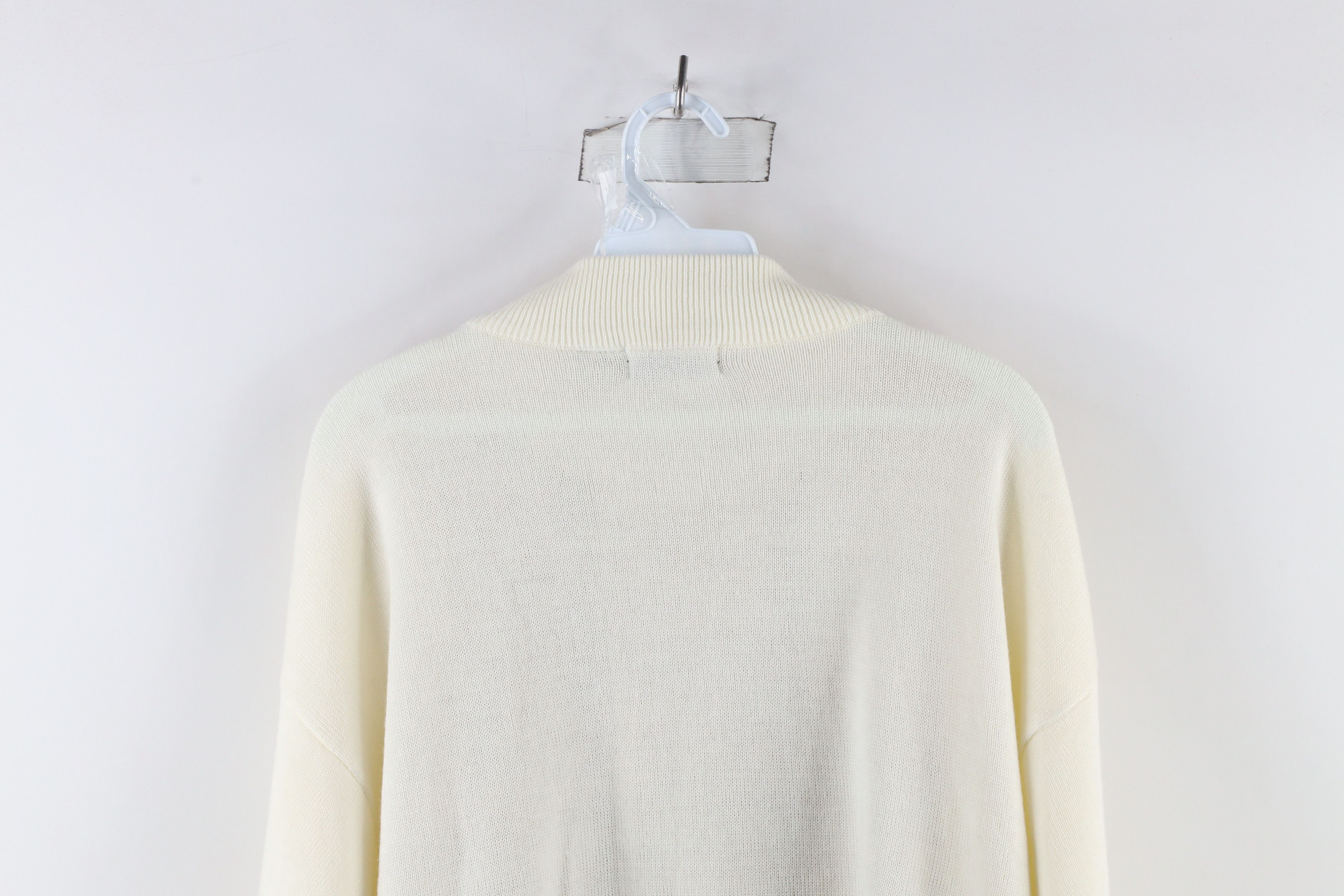 Vintage Vintage 90s Coogi Style Diamond Knit Mock Neck Sweater Size US XXL / EU 58 / 5 - 10 Thumbnail