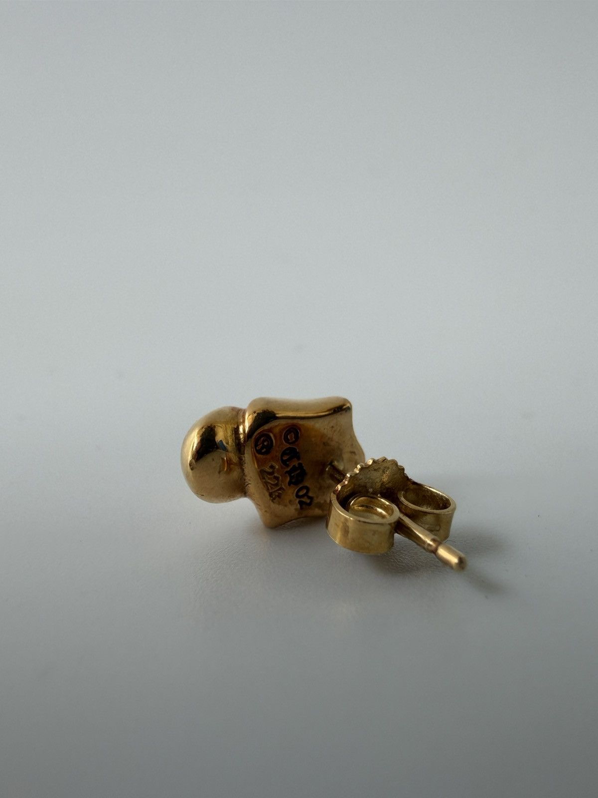 Chrome Hearts × The Rolling Stones Rare Chrome hearts Rolling stones 22k Earrings Size ONE SIZE - 3 Thumbnail