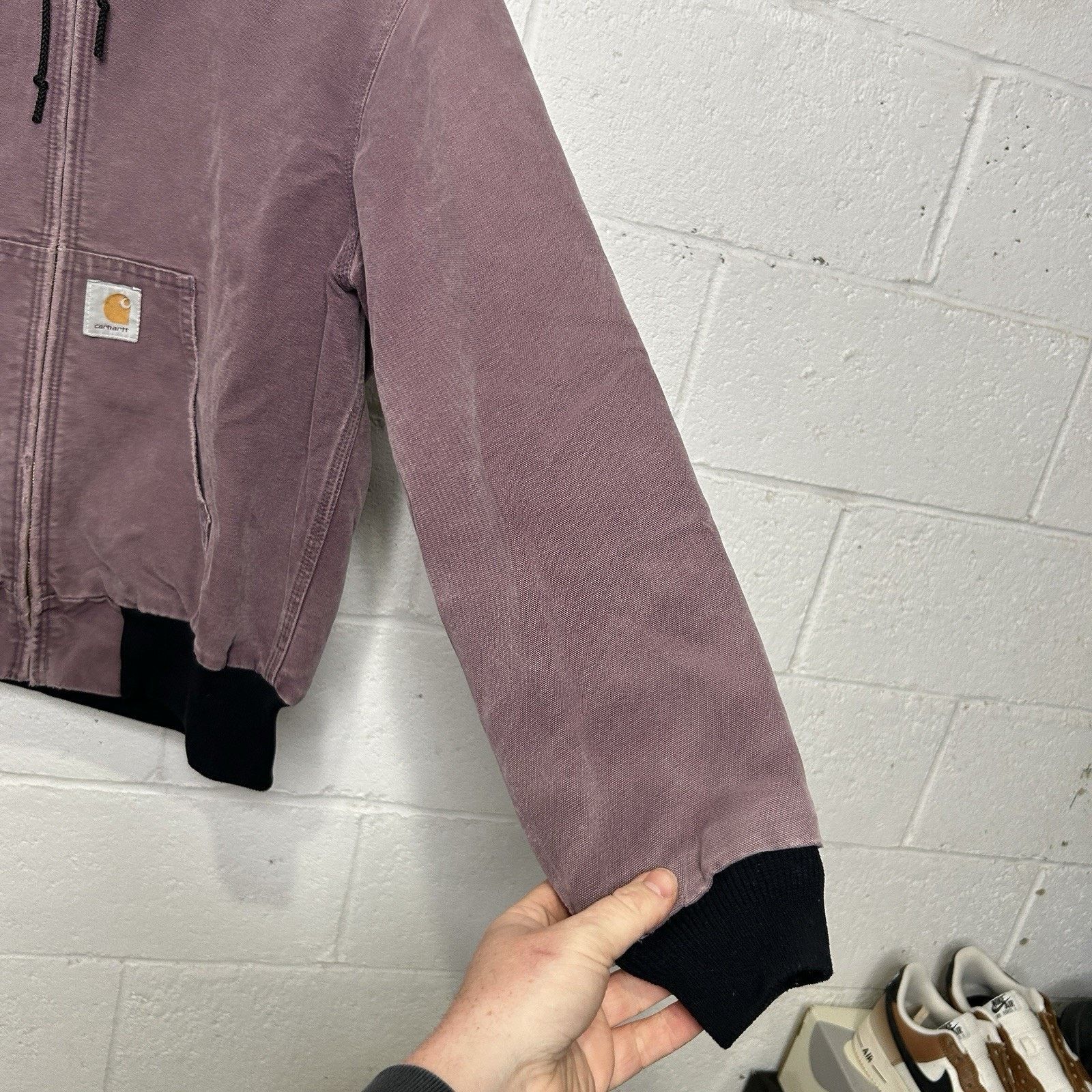 Carhartt Vintage Carhartt Thermal-Lined Hooded Active Jacket “Damson” Size US L / EU 52-54 / 3 - 8 Thumbnail