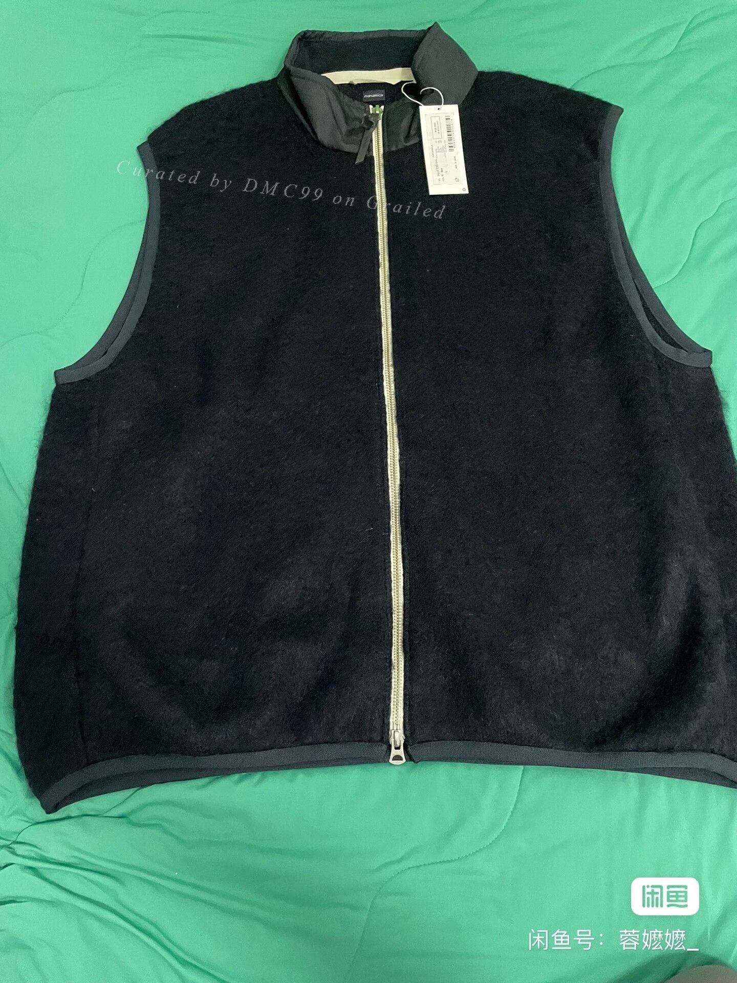 Nanamica NANAMICA 23AW Zip-Up Mohair Vest Size US L / EU 52-54 / 3 - 1 Thumbnail