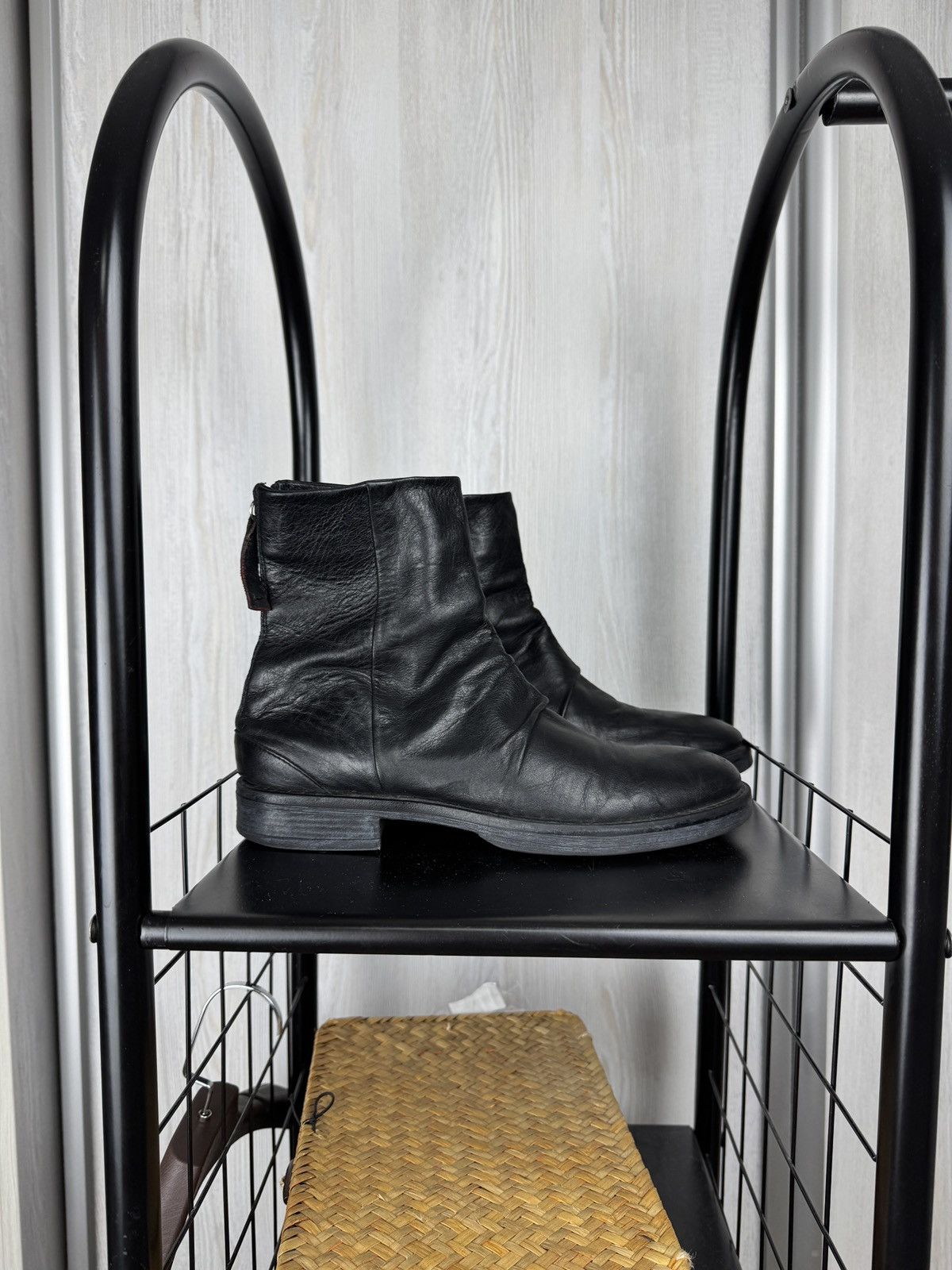 Other Poesie Veneziane black leather vintage style ankle boots 39 Size US 9 / IT 39 - 2 Thumbnail