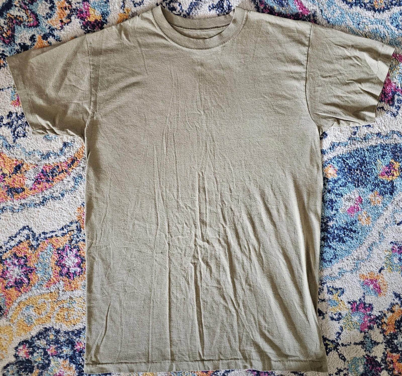 Duvetica Vtg T Shirt Mens M Green Olive Drab Single Stitch Duke USA Size US M / EU 48-50 / 2 - 1 Thumbnail