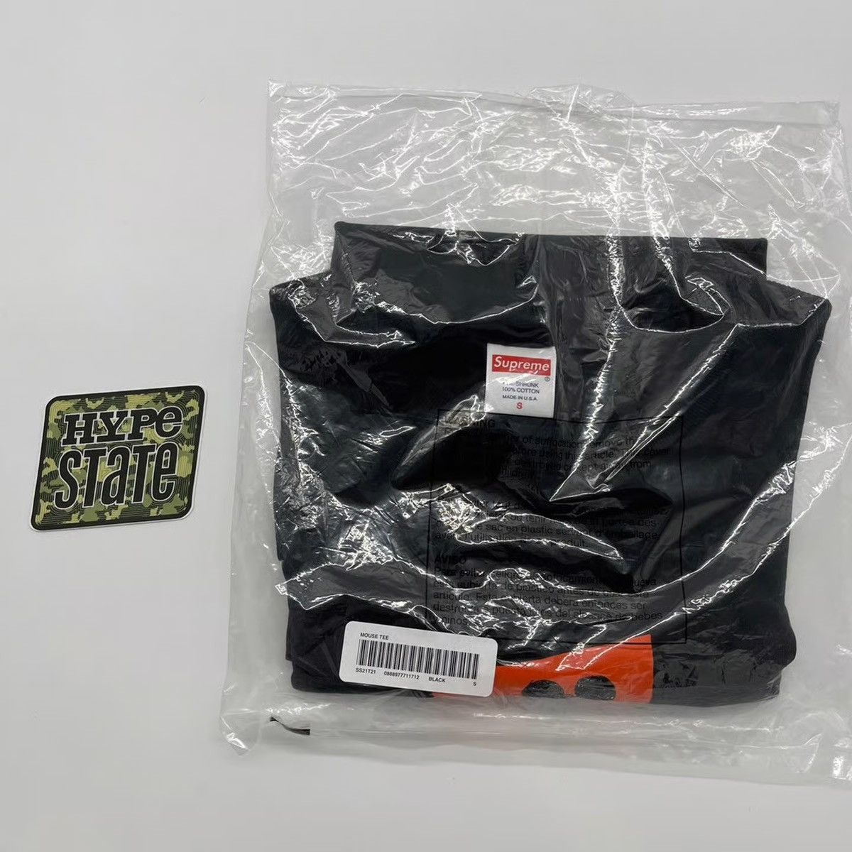 Supreme Supreme Mouse Tee Black Size US S / EU 44-46 / 1 - 1 Thumbnail