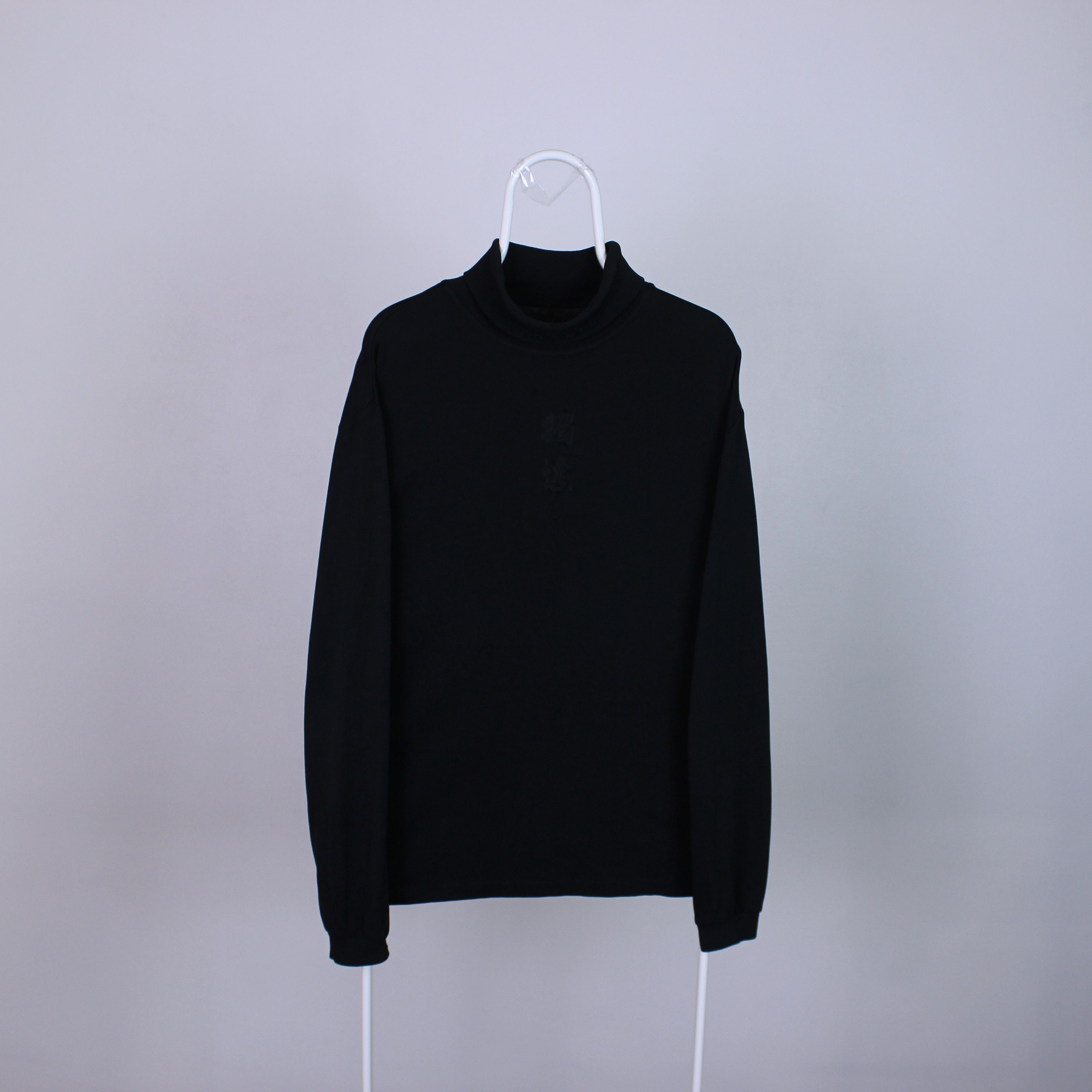 Bogner Bogner vintage sweatshirt jumper centr logo L XL Black Size US L / EU 52-54 / 3 - 3 Thumbnail