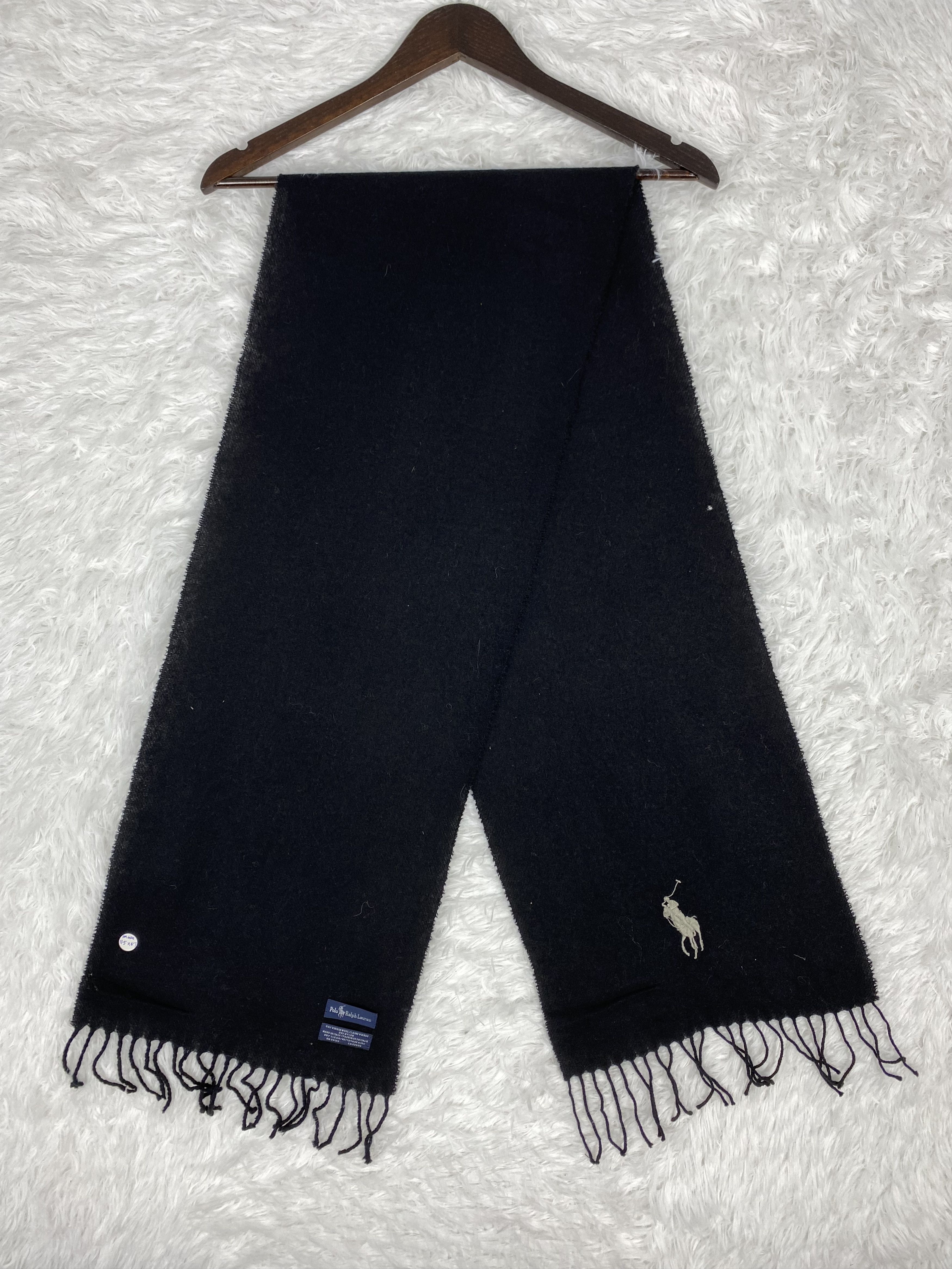 Polo Ralph Lauren Vintage Polo Ralph Lauren Scarf / Muffler Neckwear PM0026 Size ONE SIZE - 1 Thumbnail