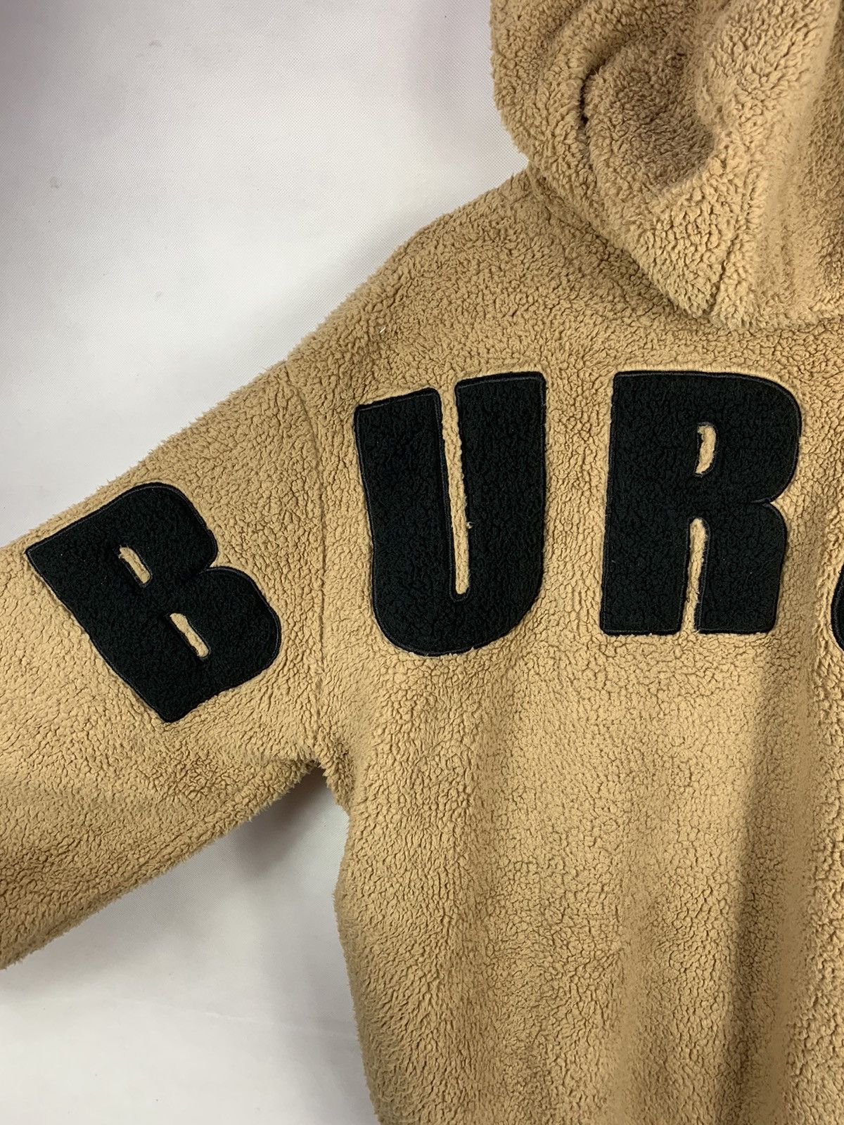 Japanese Brand Rare! Plymtone Burst Spellout Fleece Deep Pile Retro Jacket Size US M / EU 48-50 / 2 - 3 Thumbnail