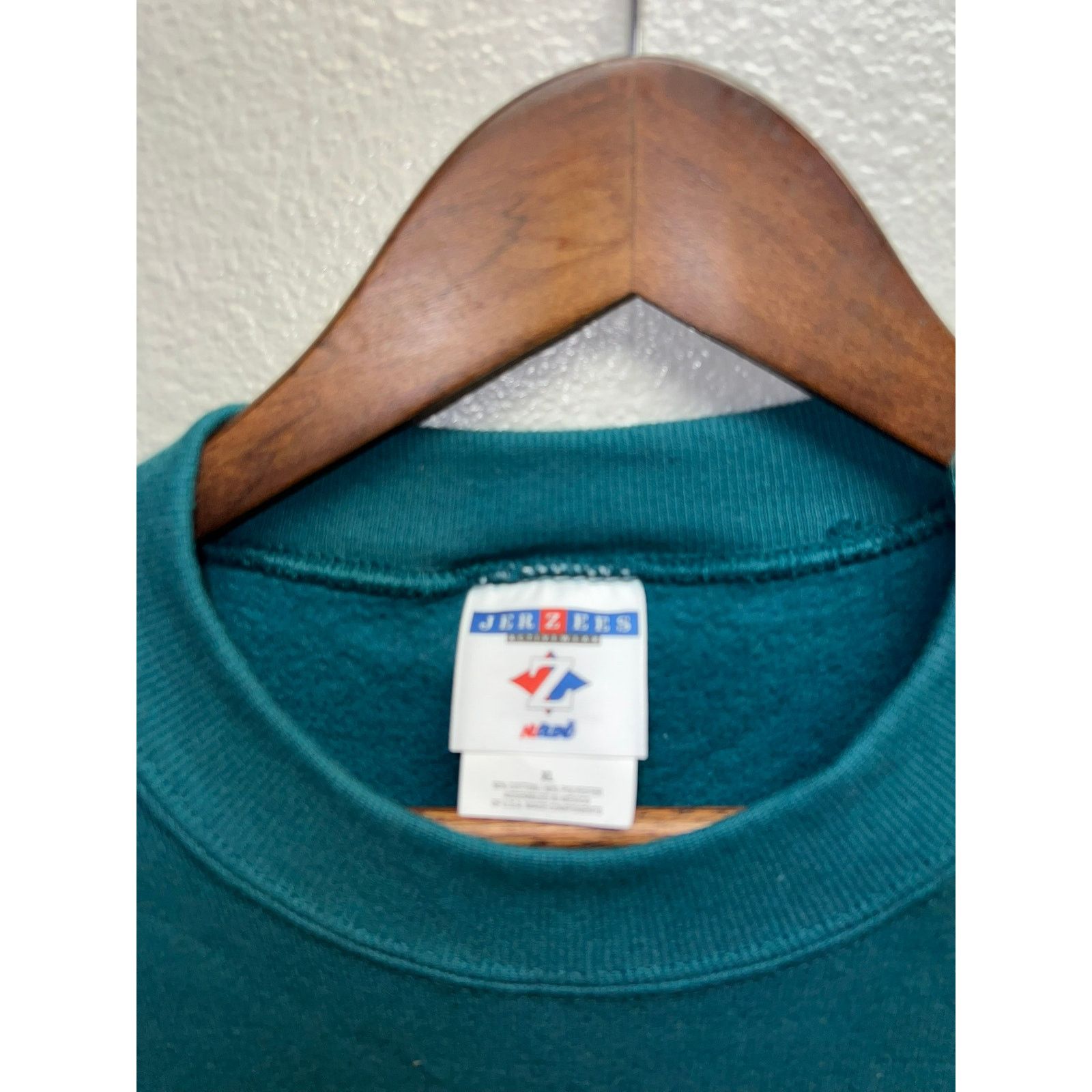 Jerzees Vintage Idaho Sweatshirt Crewneck Green Winter Men's 90s XL Size US XL / EU 56 / 4 - 6 Thumbnail