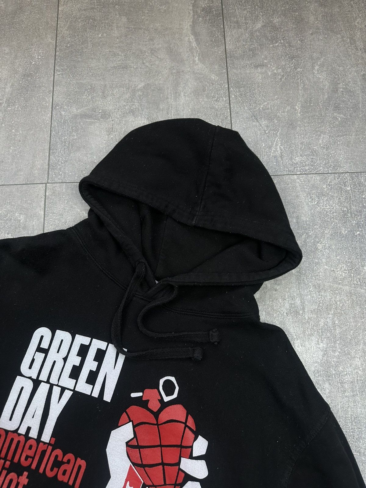 Band Tees Vintage Hoodie Green Day American Idiot Size US L / EU 52-54 / 3 - 3 Thumbnail