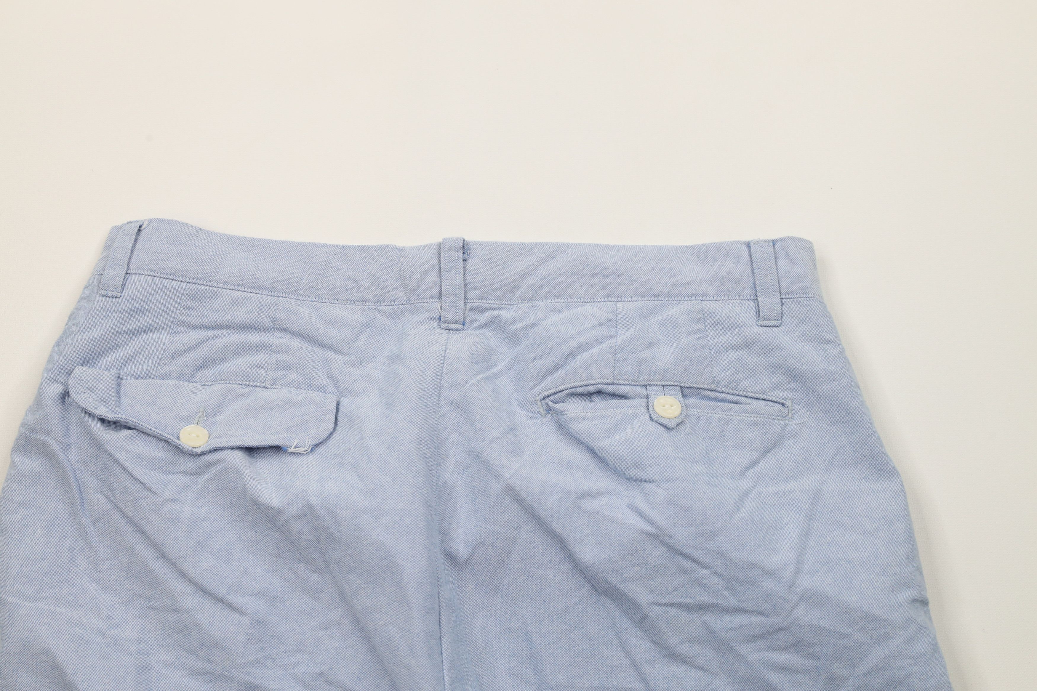 Ralph Lauren × Vintage Vintage Ralph Lauren Above Knee Cotton Oxford Chino Shorts Size US 34 / EU 50 - 9 Thumbnail