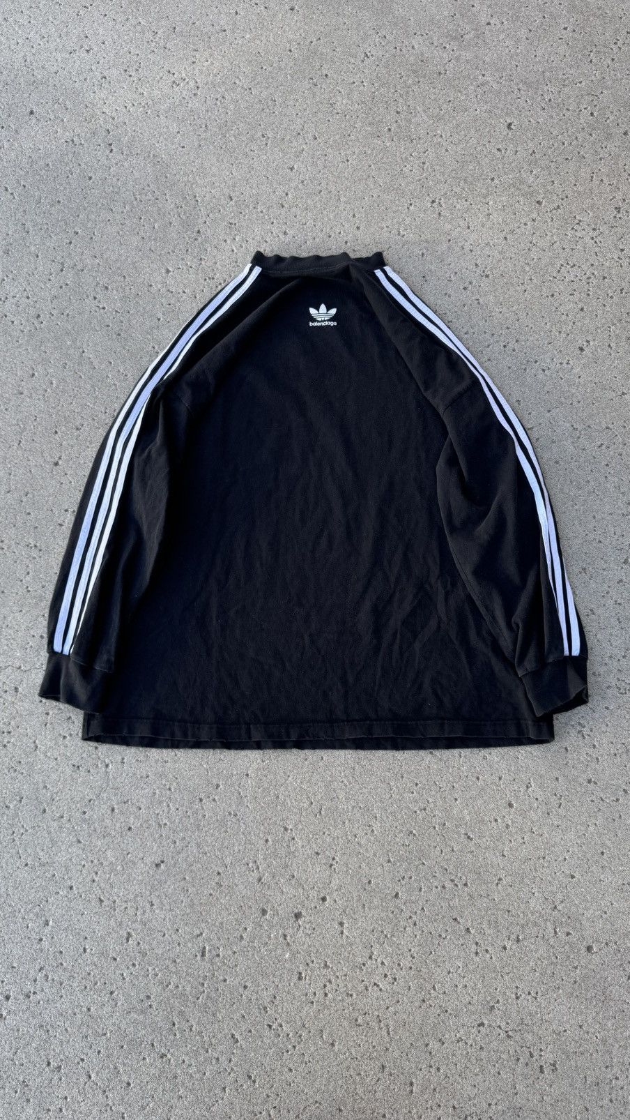 Balenciaga Adidas Striped Long Sleeve