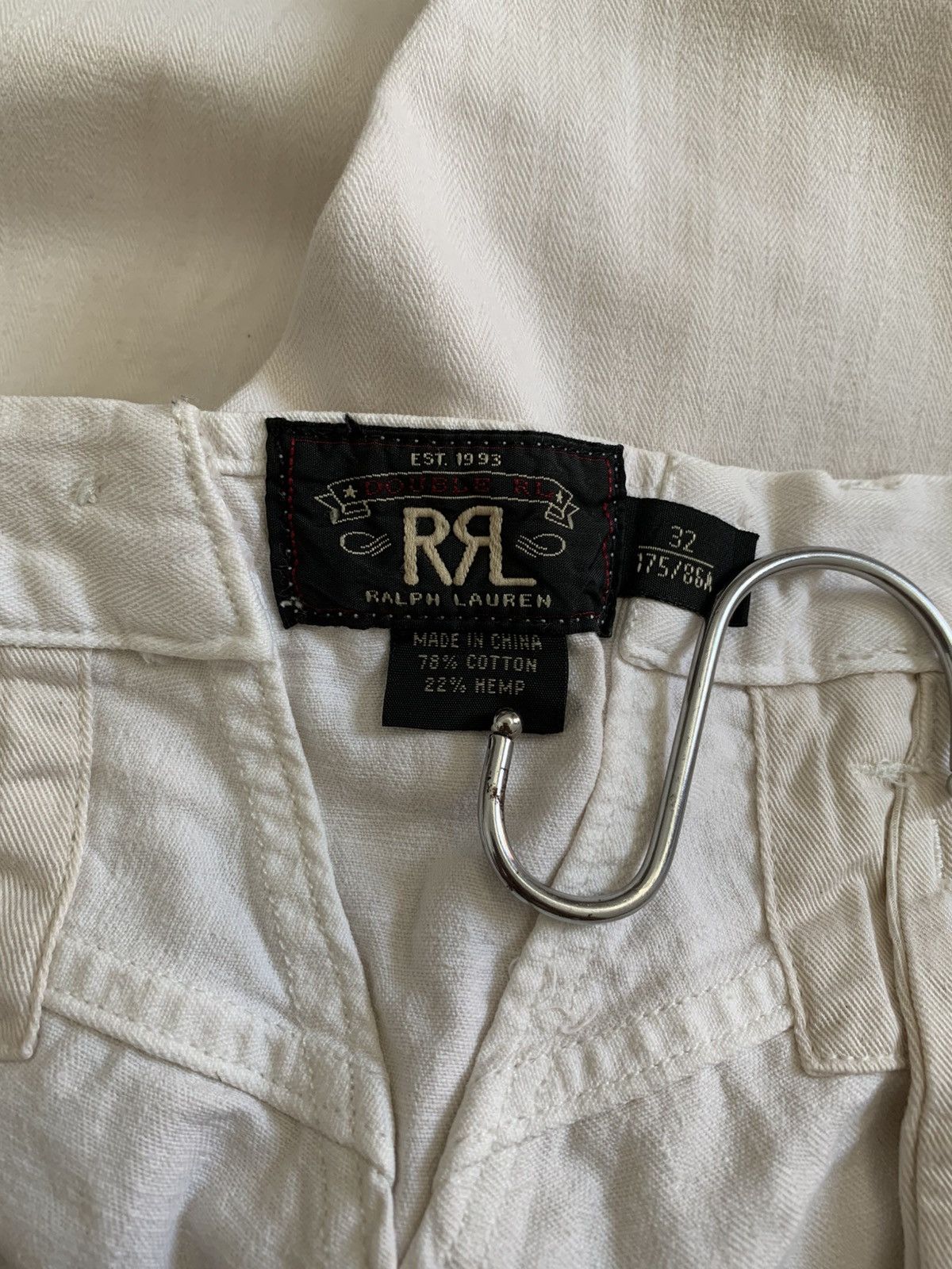 RRL Ralph Lauren RRL Military Double Knee HBT Buckle Back Pants Size US 34 / EU 50 - 6 Thumbnail