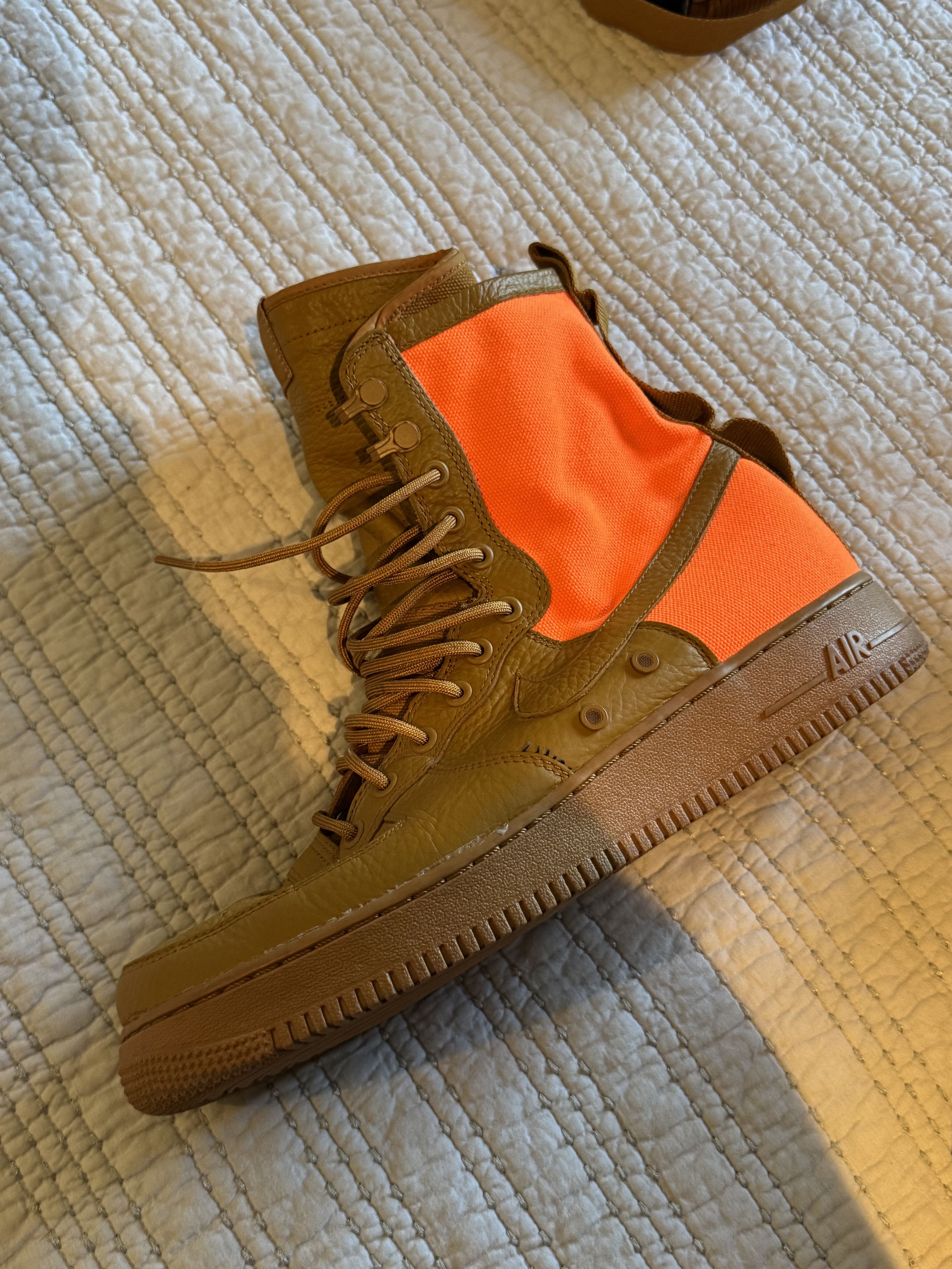 Nike Nike SF Air Force 1 High - Desert Ochre Size US 12 / EU 45 - 4 Thumbnail