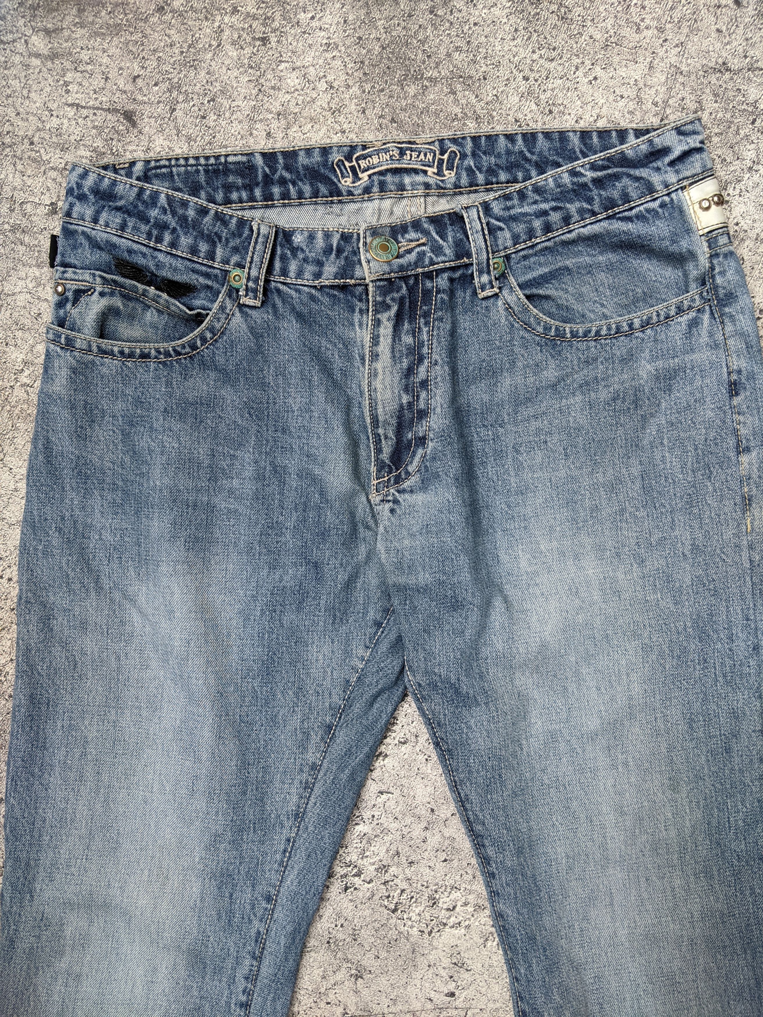Robins Jeans Robins Jeans Studded Washed Size US 32 / EU 48 - 3 Thumbnail