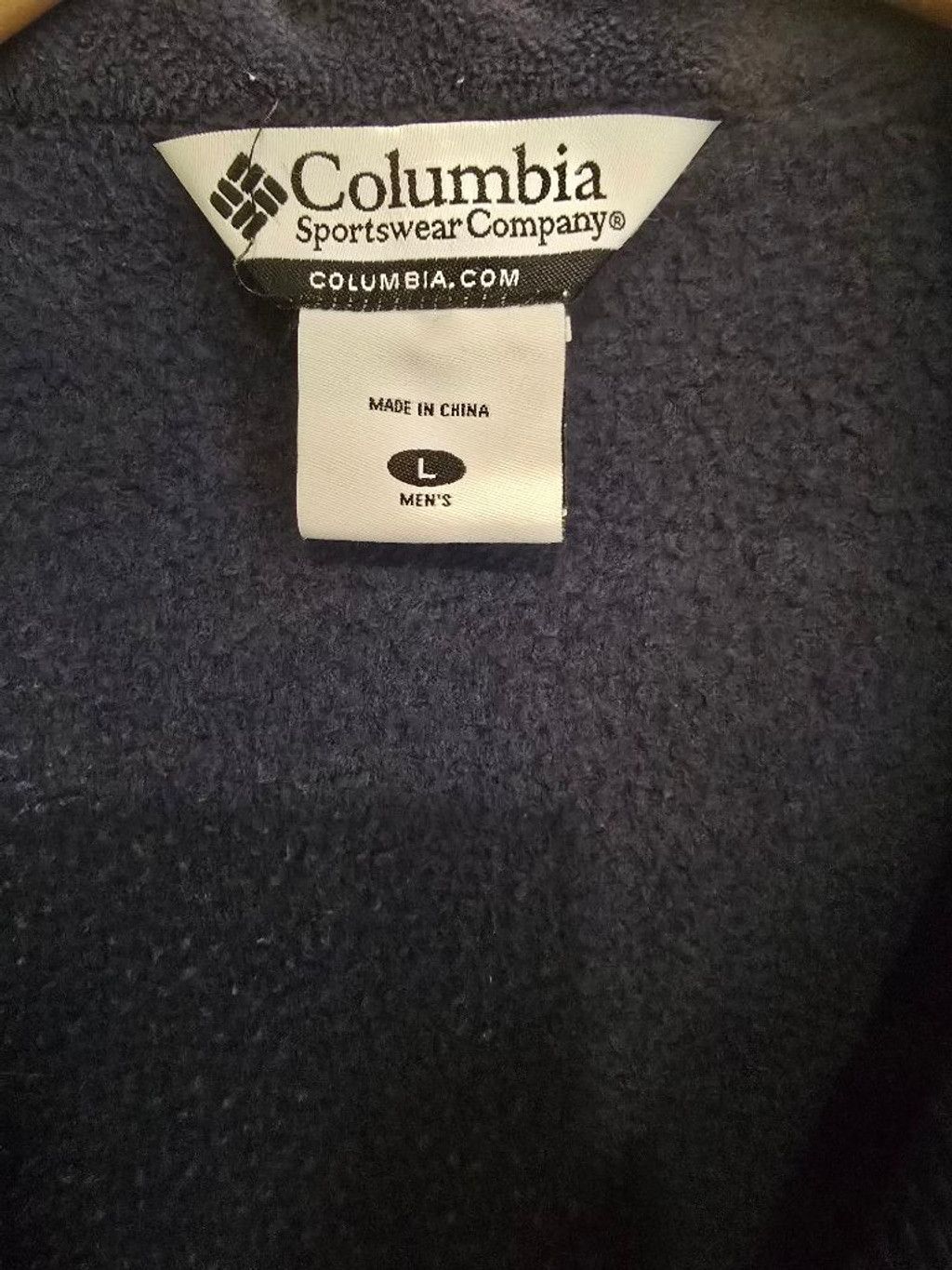 Columbia Men's Columbia L Gray Full Zip Fleece Vest Size US L / EU 52-54 / 3 - 3 Thumbnail