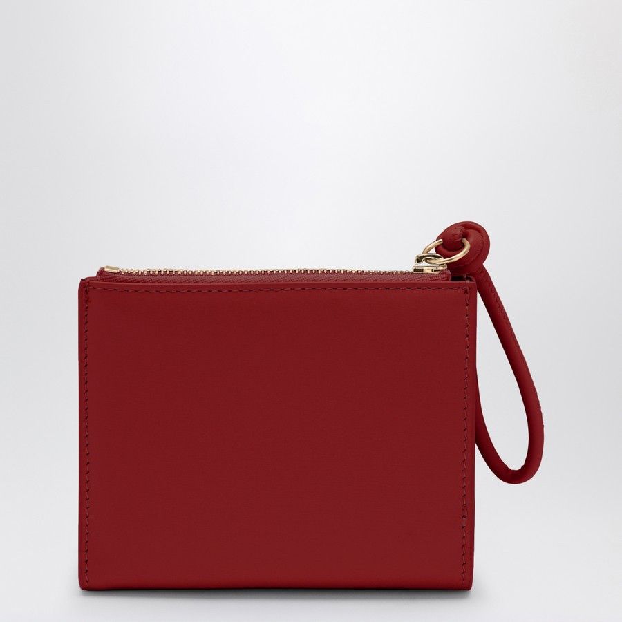 Jil Sander o1d2blof0824 Size: OS / Small Wallet in Cranberry Size ONE SIZE - 3 Thumbnail