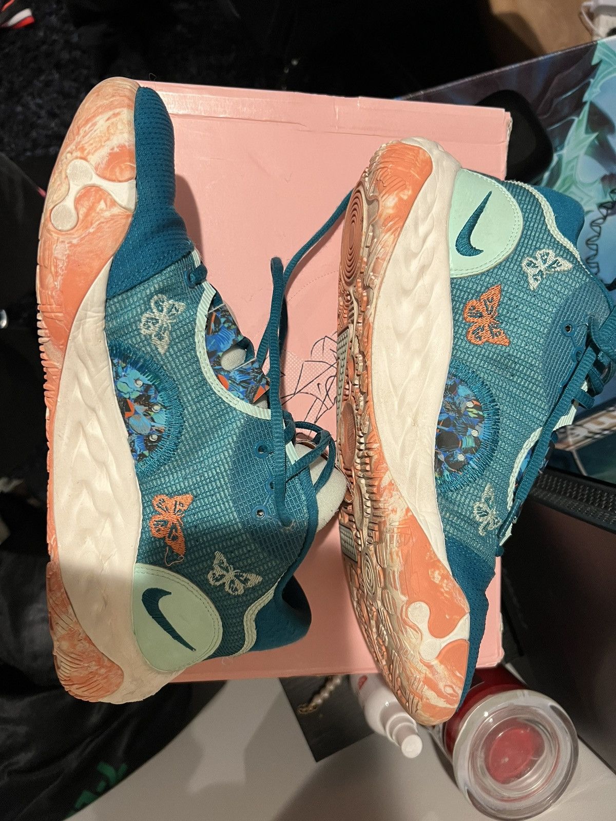 image of Nike Pg6 Paul George All Star Shoes in Green, Men's (Size 10)
