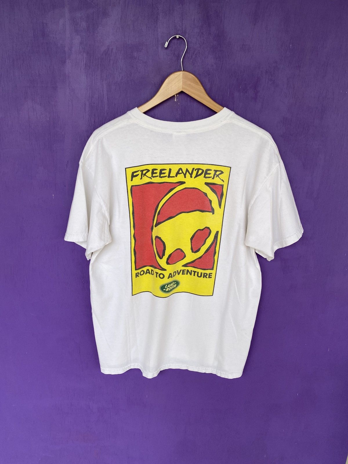 Other Vintage 00s Land rover freelander car promo t-shirt Size US L / EU 52-54 / 3 - 2 Thumbnail