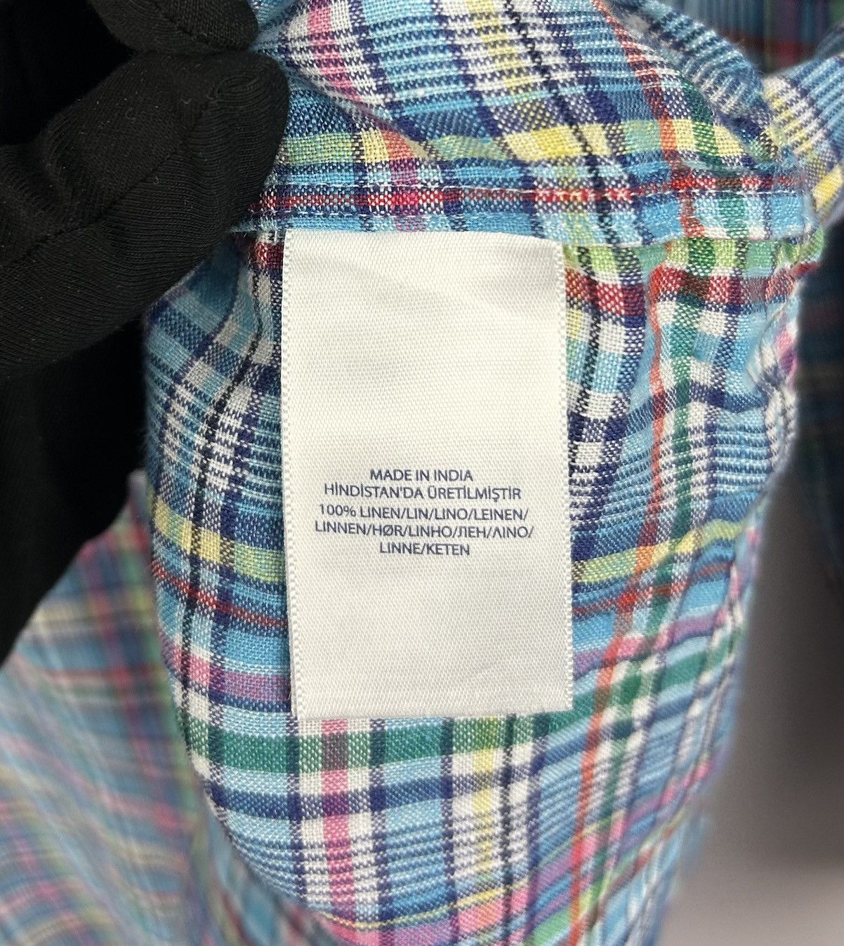 Polo Ralph Lauren Polo Ralph Lauren Sea Soft Linen Check Shirt Size XL Size US XL / EU 56 / 4 - 5 Thumbnail