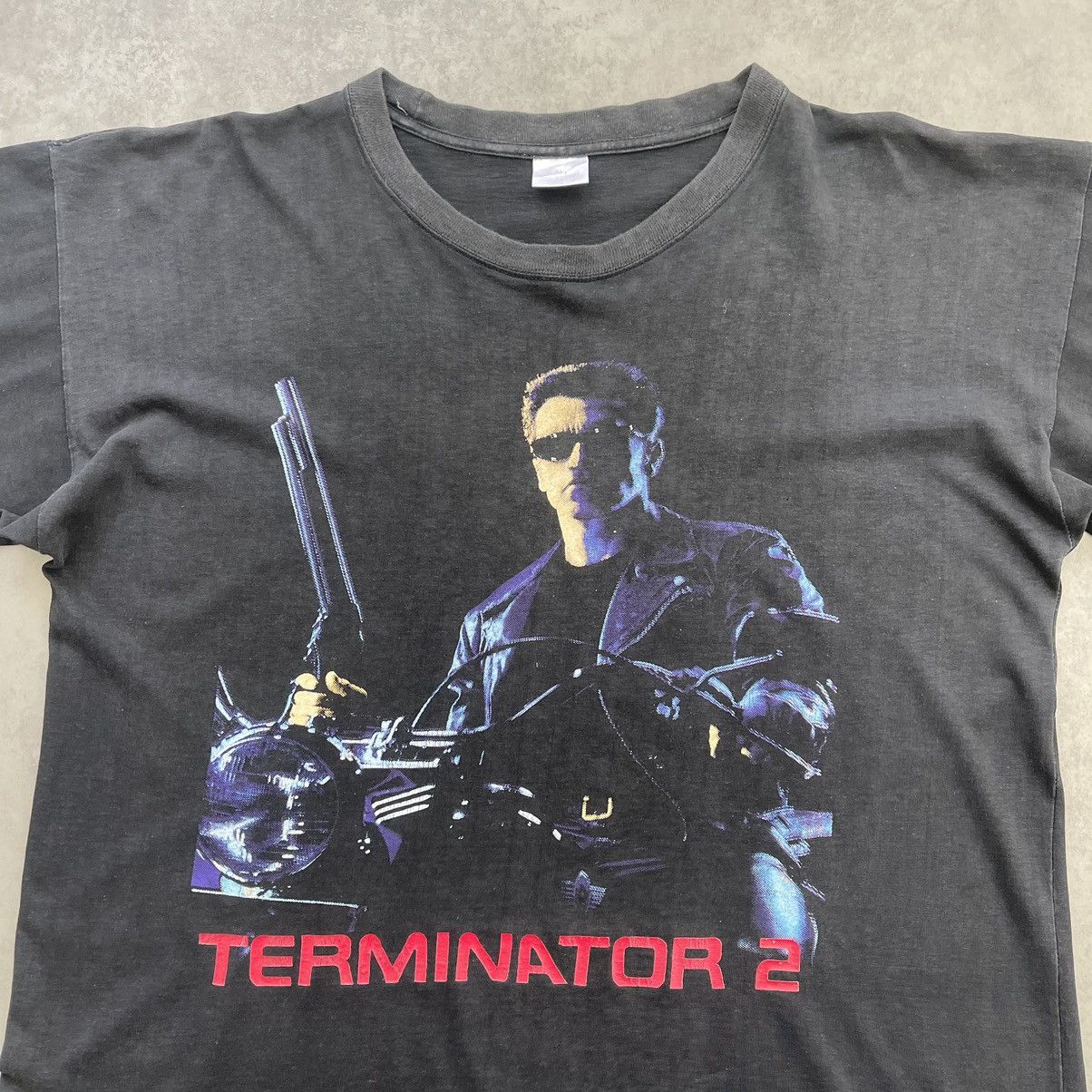 Vintage Early 90’s Terminator 2 T-shirt Size US XL / EU 56 / 4 - 4 Thumbnail