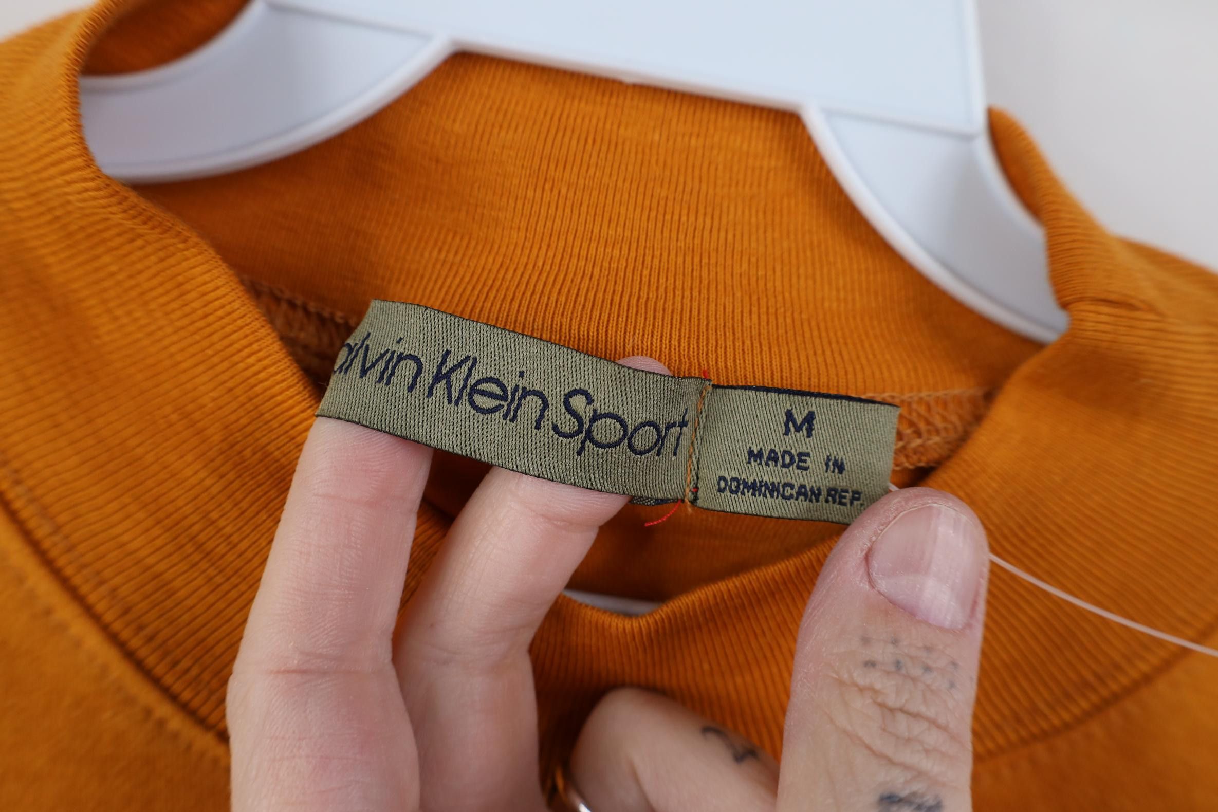 Calvin Klein Deadstock Vintage 90s Calvin Klein Mock Neck T-Shirt Size US M / EU 48-50 / 2 - 7 Thumbnail