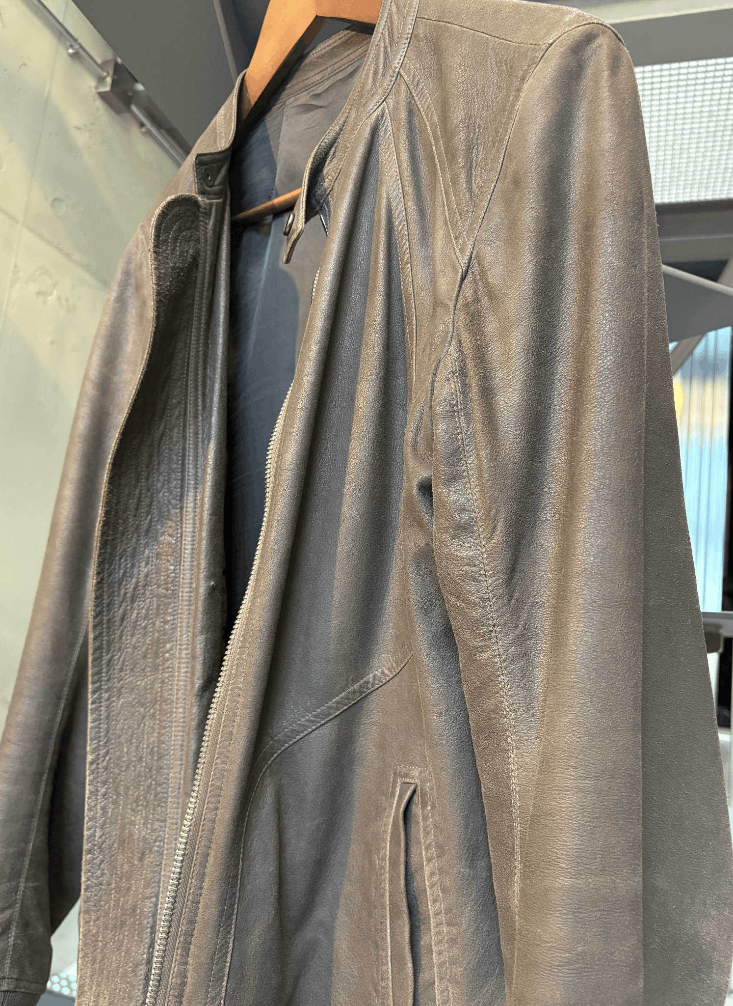 Rick Owens Rick Owens Faun SS15 Intarsia Leather Jacket Size US M / EU 48-50 / 2 - 4 Thumbnail