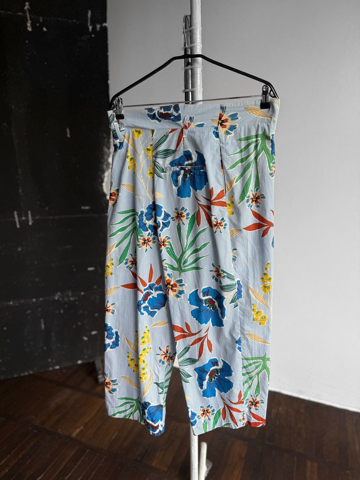 Designer × Zara Zara Relaxed Fit Floral Trousers Pants Lightweight Wide Leg Size 28" / US 6 / IT 42 - 3 Thumbnail