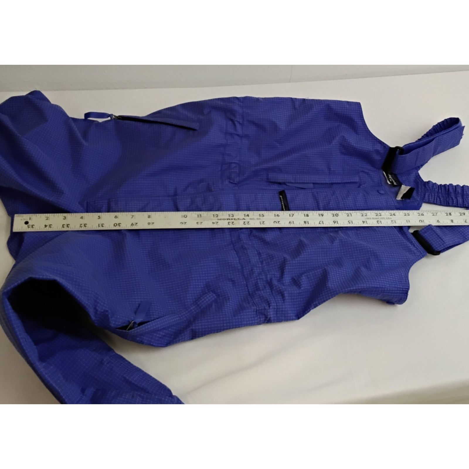 Patagonia Patagonia Super Alpine Ski Bibs Men's L Blue Grid VTG 90's Size US 36 / EU 52 - 15 Thumbnail