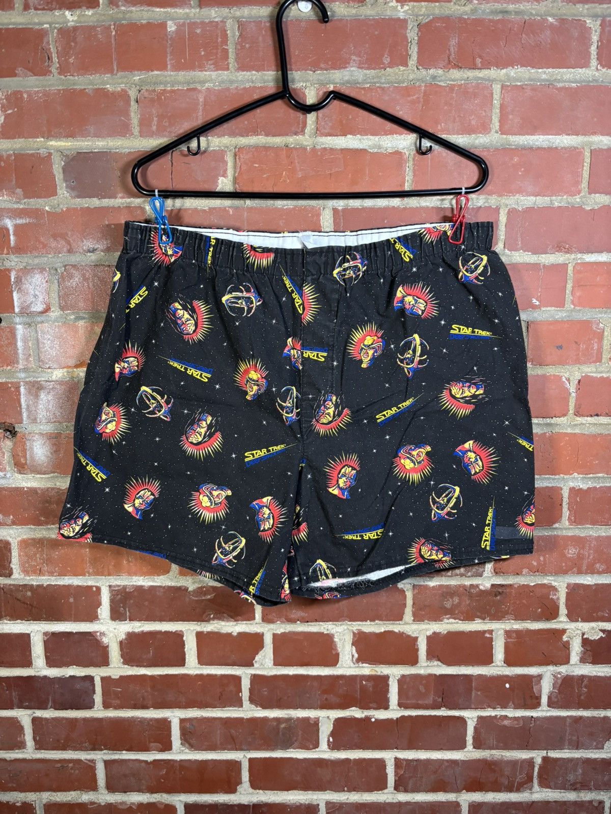 Other Vintage 90s Star Trek Deep Space Nine Boxer Shorts USA Sz XL Size US 36 / EU 52 - 1 Thumbnail