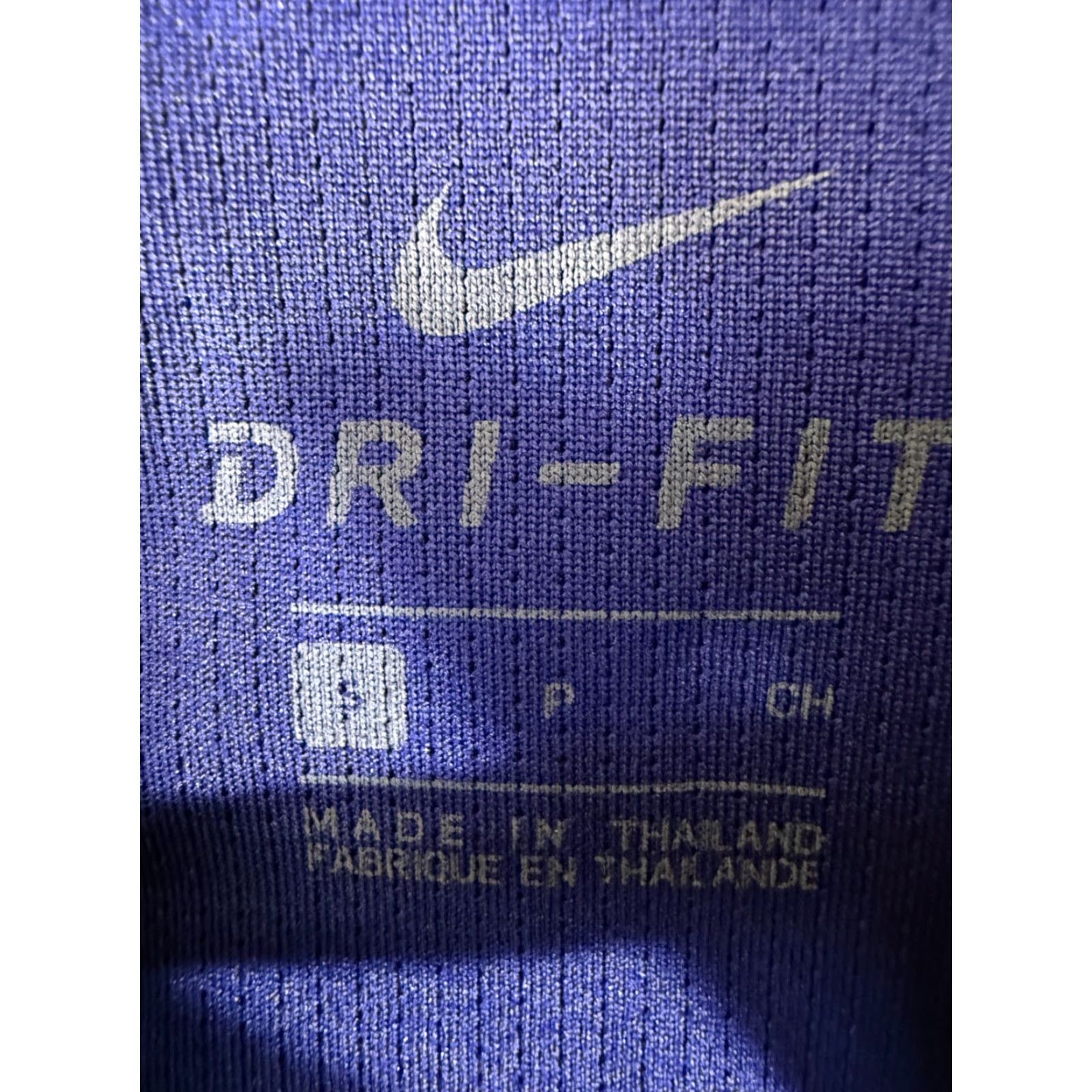 Nike Nike Dri-Fit Running T-Shirt Mens S Blue 1/4 Zip Pullover Mock Neck Activewear Size US S / EU 44-46 / 1 - 5 Thumbnail