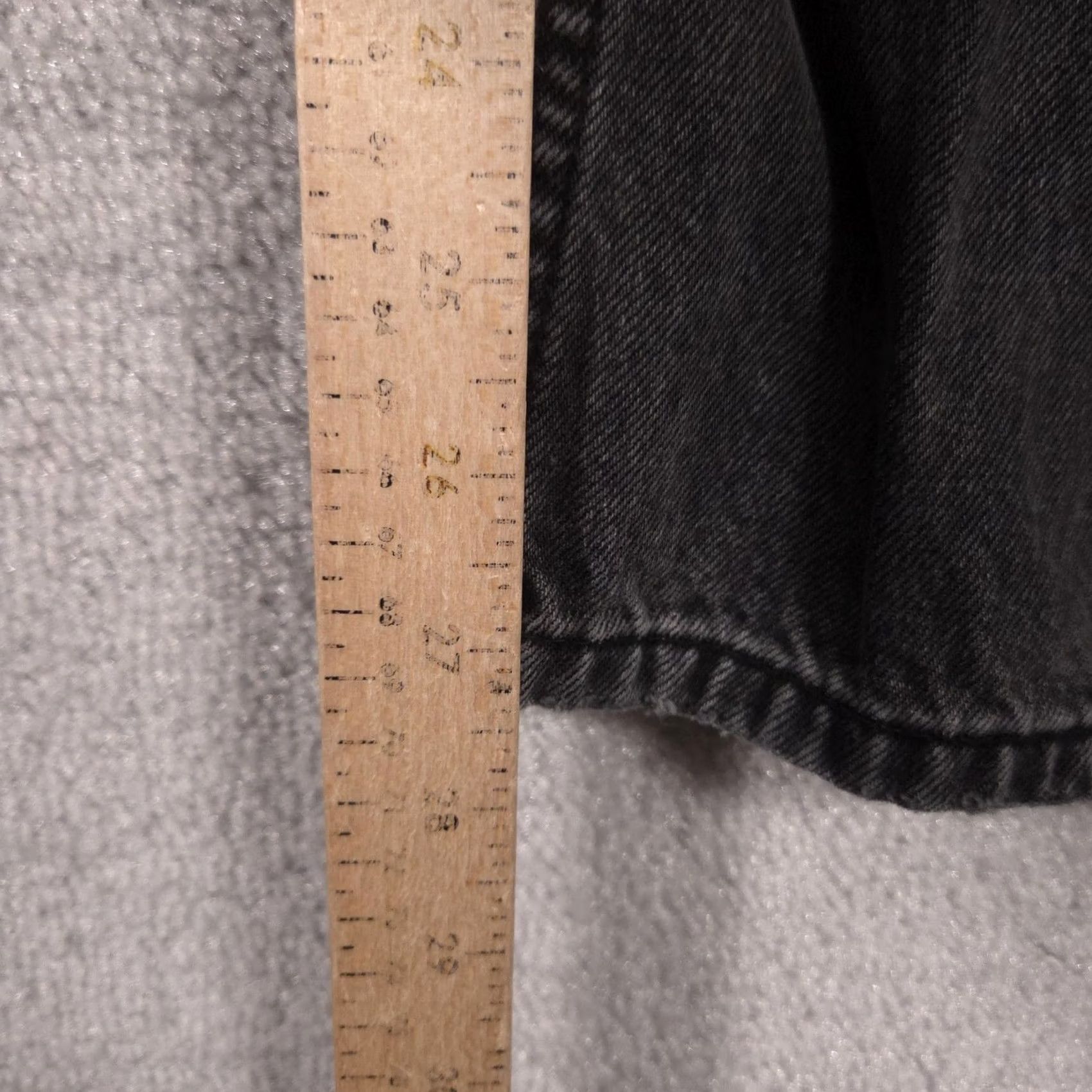 Zara Zara Jeans Womens 6 Gray Charcoal Wash Mid Rise Straight Leg Denim Casual Pants Womens Jeans Size 28" / US 6 / IT 42 - 7 Thumbnail