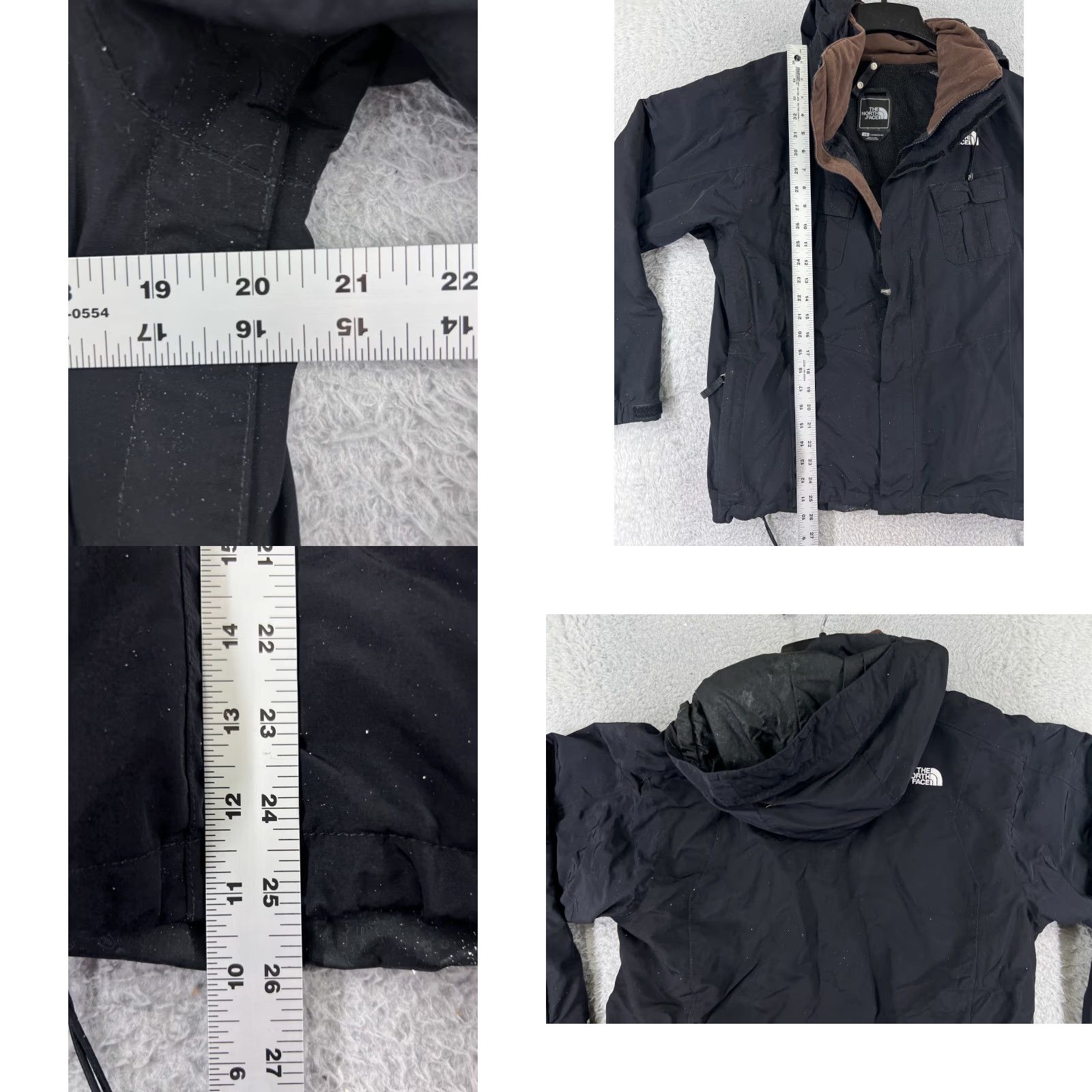 The North Face The North Face Jacket Womens Large Black Windbreaker HyVent Rain Nylon Size L / US 10 / IT 46 - 9 Thumbnail