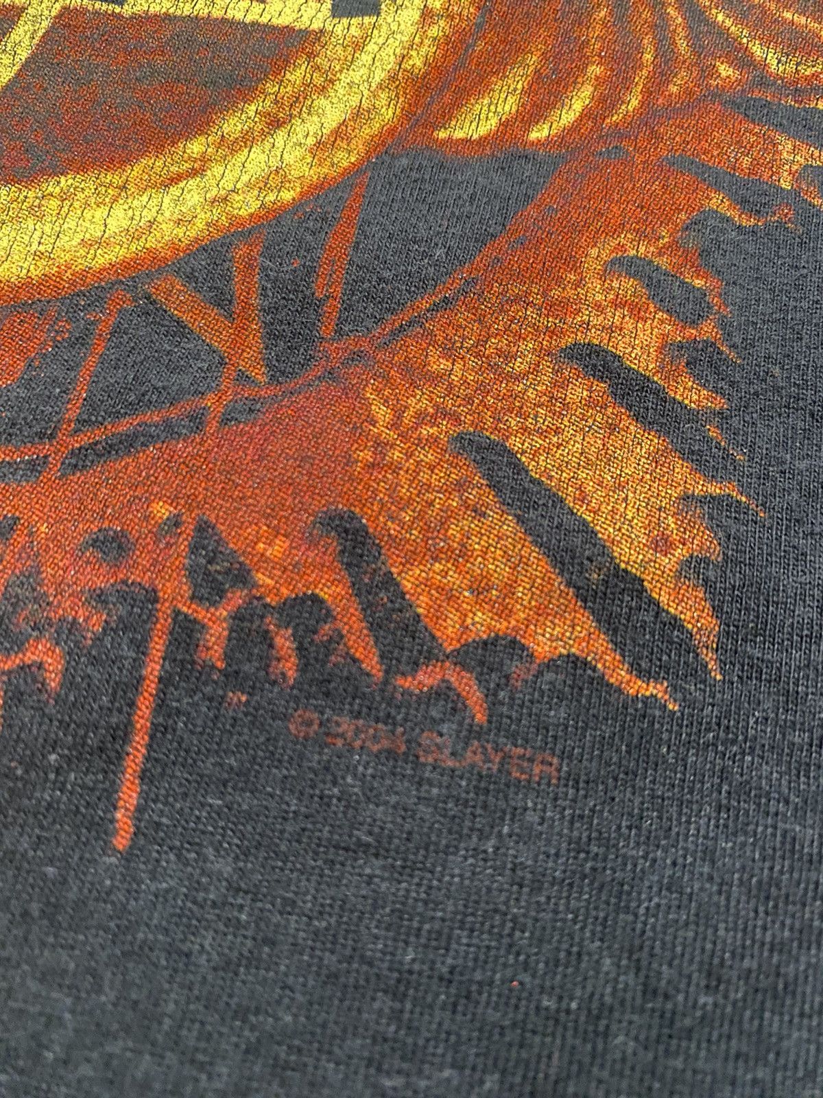 Band Tees *RARE* Vintage 2004 Slayer T-Shirt Size US L / EU 52-54 / 3 - 3 Thumbnail