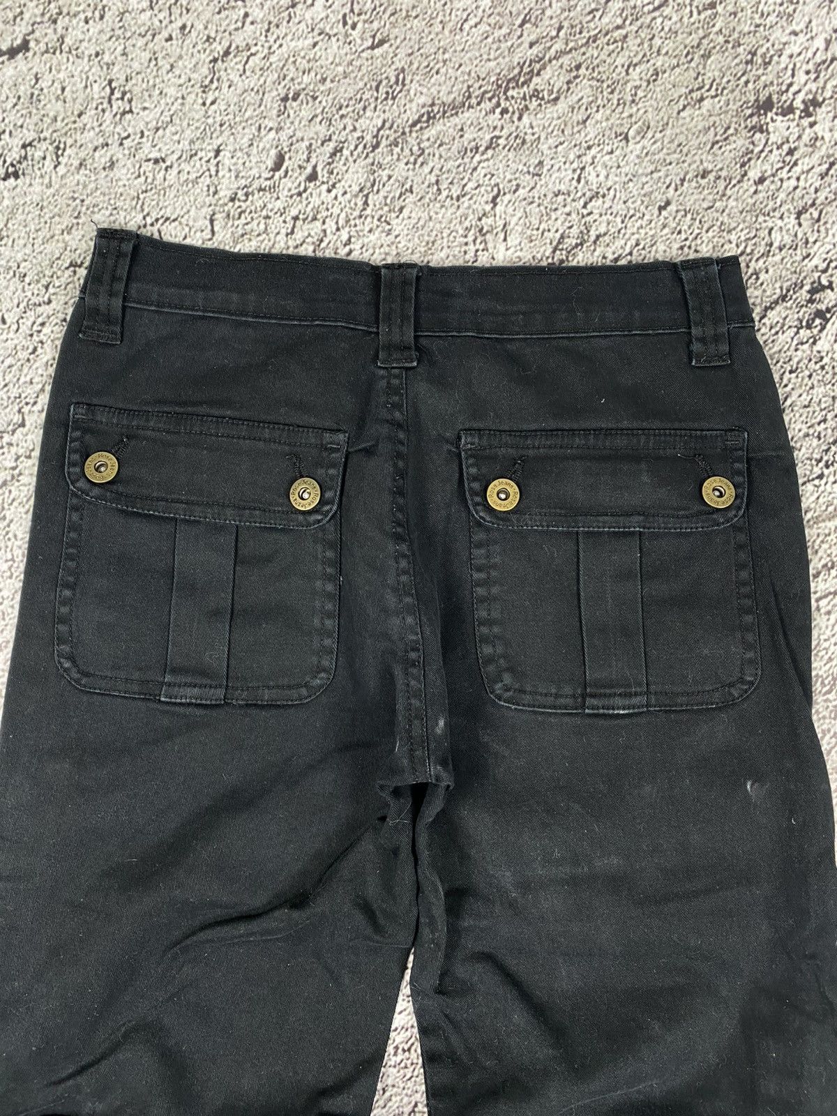 Vintage Vintage Y2K faded cargo flared pants 00s streetwear outdoor Size 27" / US 4 / IT 40 - 8 Thumbnail