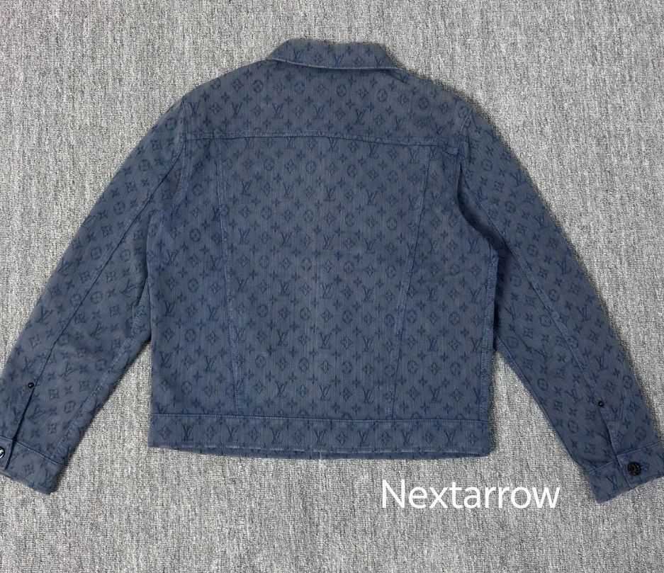 Louis Vuitton Louis Vuitton Old flower printed denim jacket 2412-Nextarrow Size US M / EU 48-50 / 2 - 2 Thumbnail