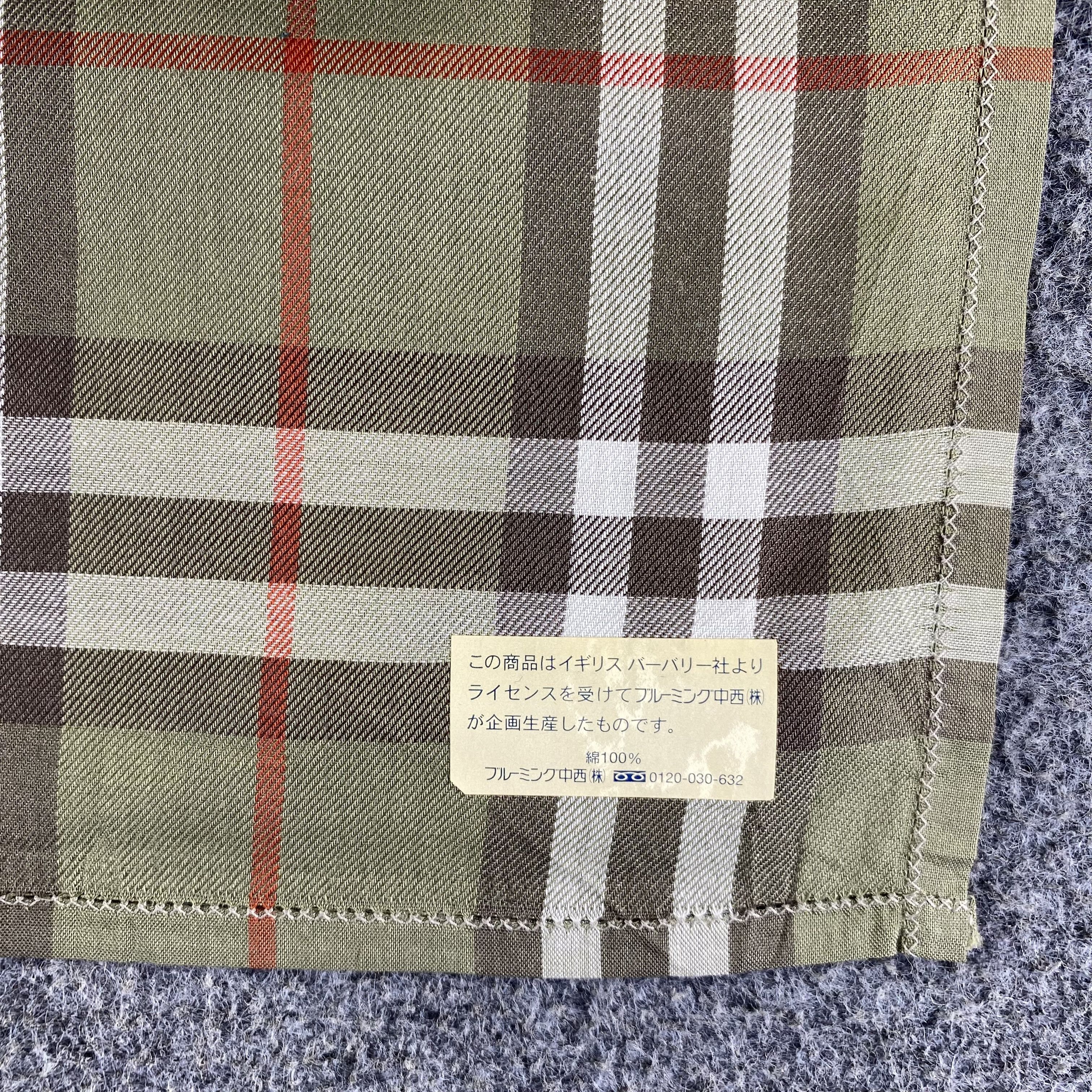 Burberry × Vintage Burberry Handkerchief/Neckerchief/Bandana HC574 Size ONE SIZE - 5 Thumbnail