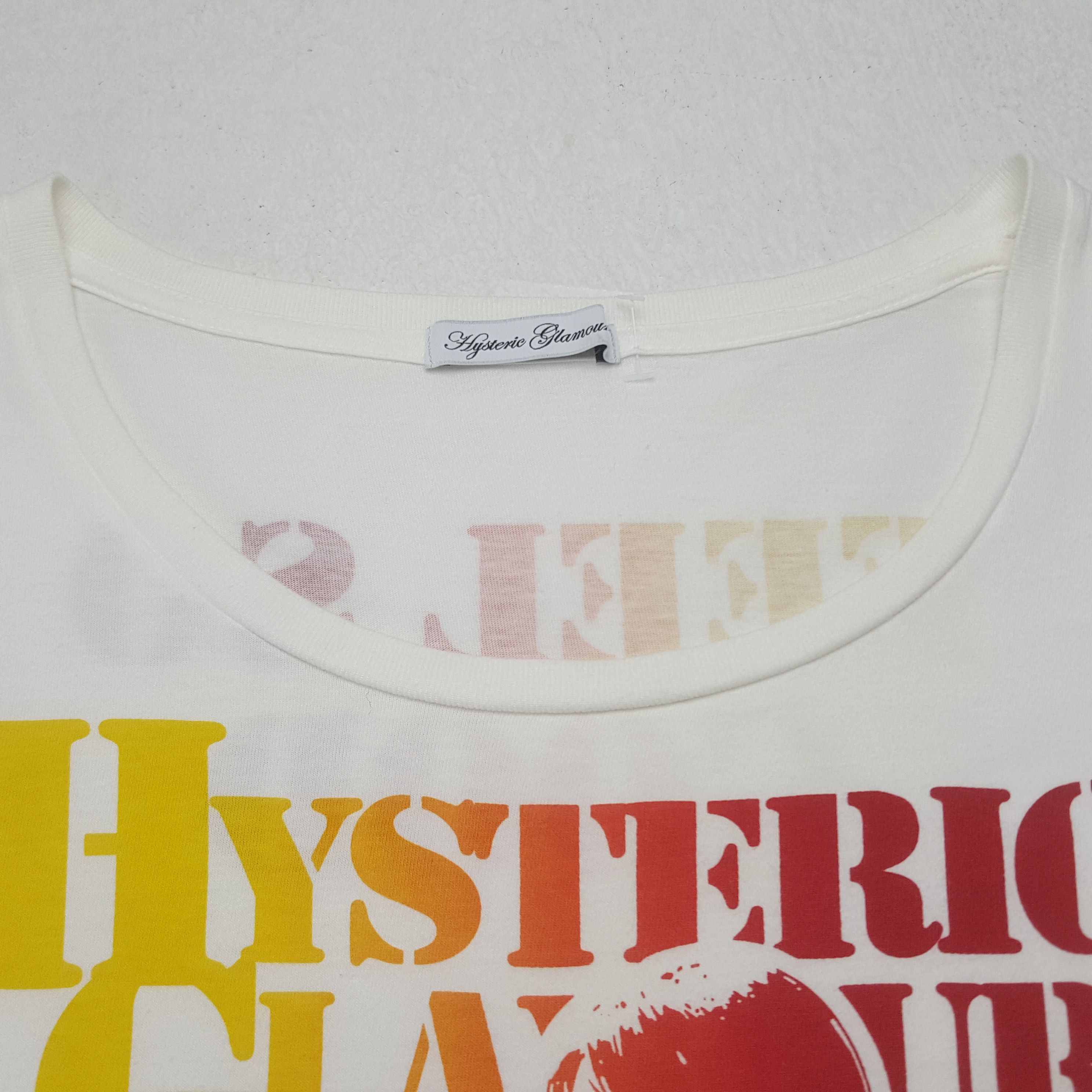 Hysteric Glamour Vintage Hysteric Glamour Japanese Brand Tshirt C285N68 Size XS / US 0-2 / IT 36-38 - 5 Thumbnail