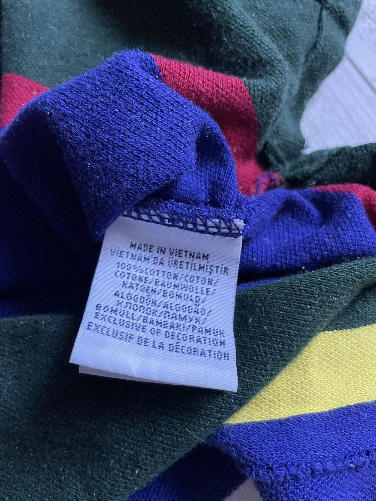Polo Ralph Lauren × Vintage Vintage Y2K Polo Ralph Lauren Stripped Polo Tee Size US L / EU 52-54 / 3 - 9 Thumbnail