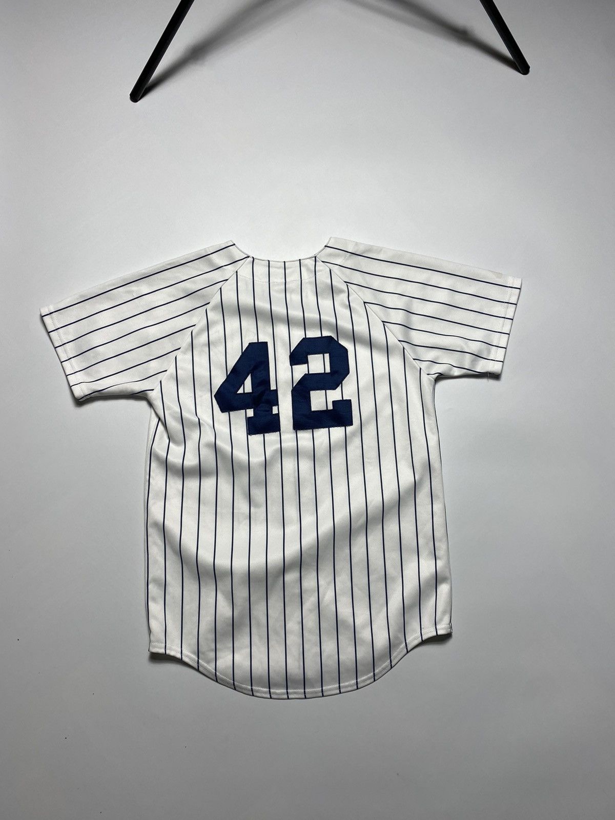 Majestic × New York Yankees × Vintage Vintage Majestic #42 Mariano Rivera Yankees Jersey Size US S / EU 44-46 / 1 - 11 Thumbnail