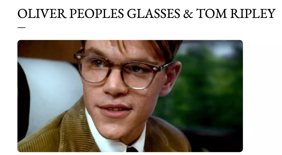 Oliver Peoples OLIVER PEOPLES SHELDRAKE 49mm Optical Size ONE SIZE - 7 Thumbnail