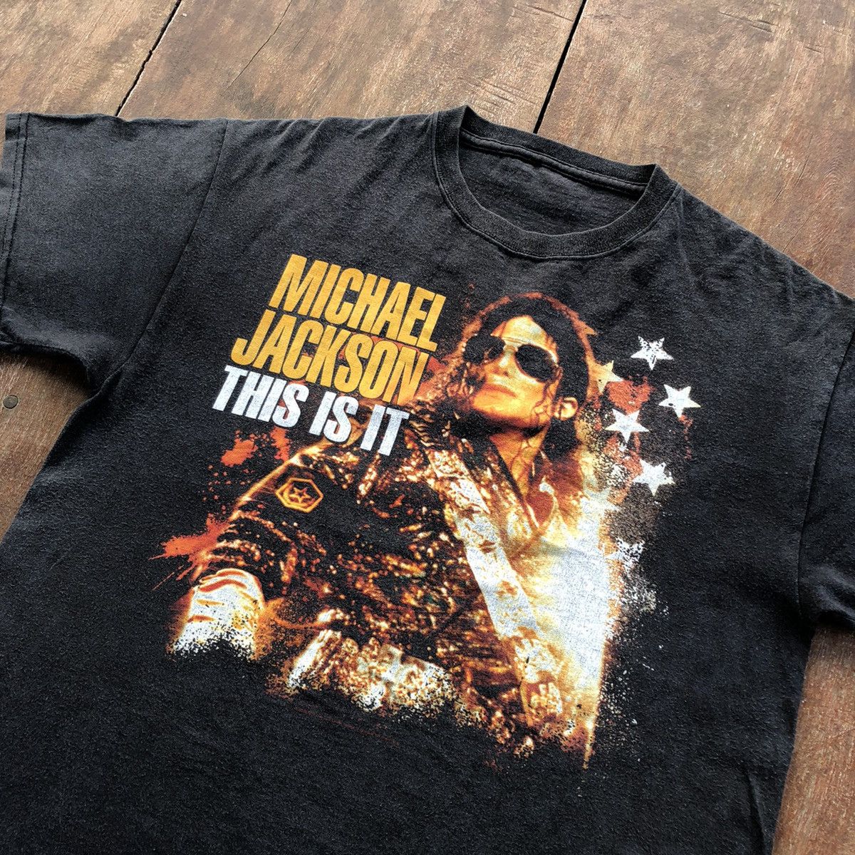 Band Tees Vintage 2009 Michael Jackson Rare T Shirt Size US M / EU 48-50 / 2 - 1 Thumbnail