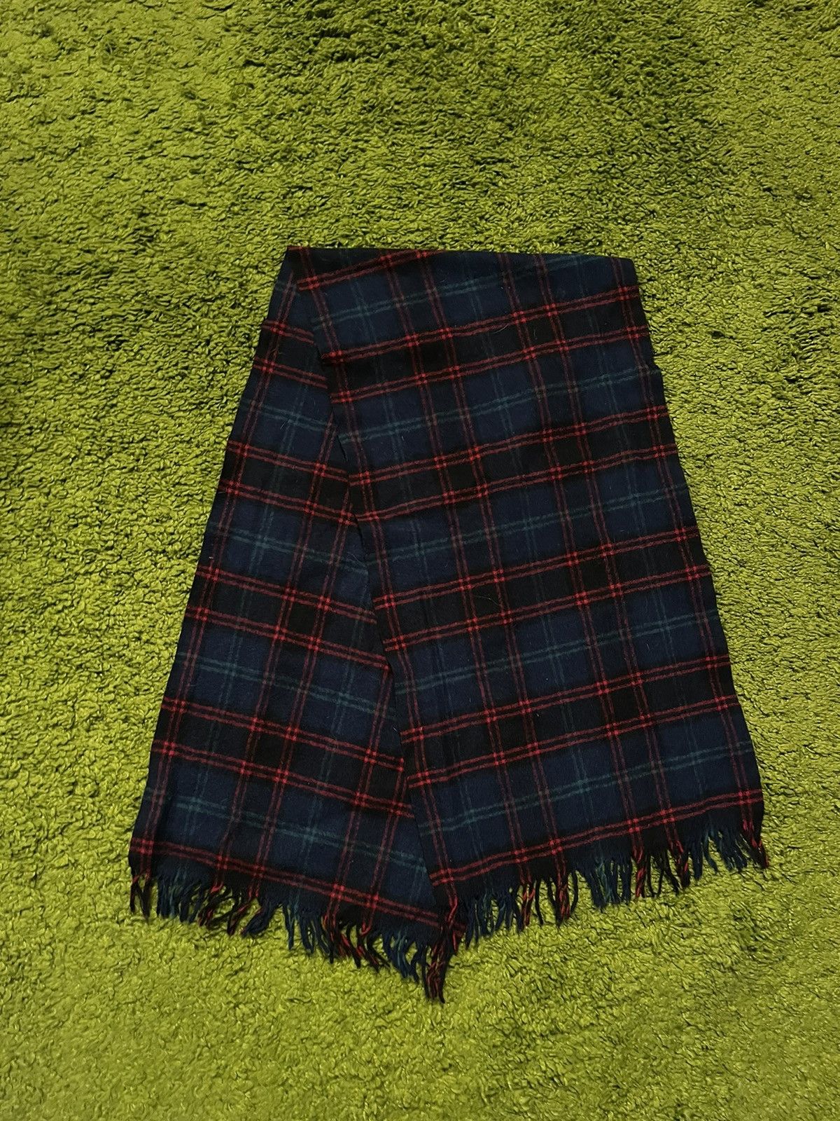 Designer × Pendleton 🇺🇸 Pendleton 100% wool made in USA tartan checkered scarf Size ONE SIZE - 1 Thumbnail