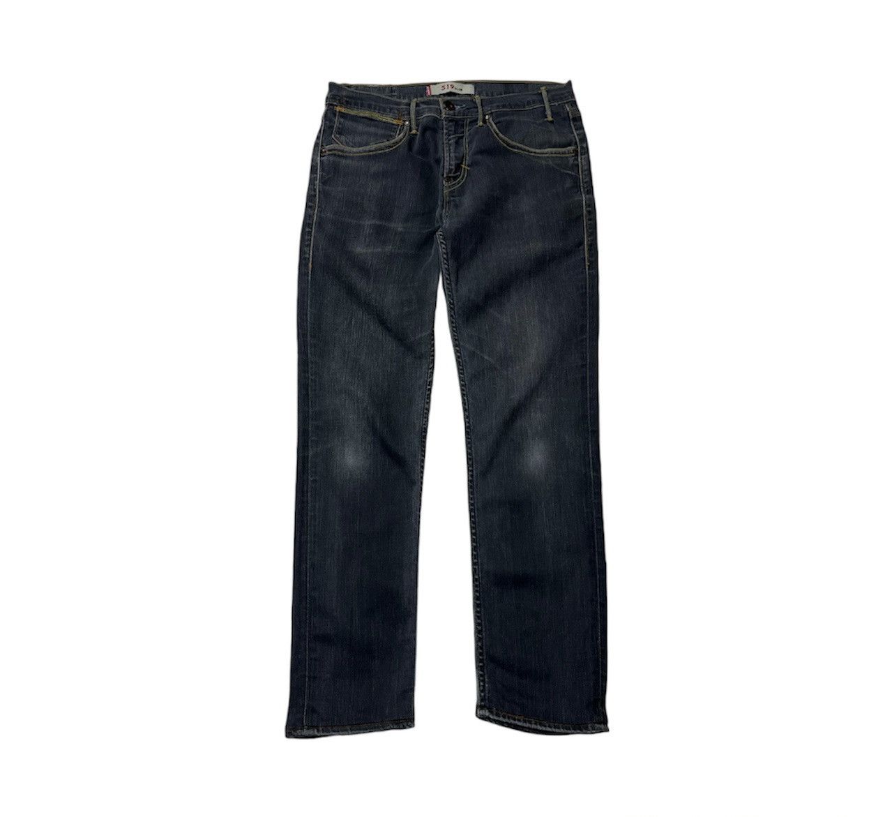 Levi's × Vintage Vintage Levi’s 519 slim denim y2k washed skinny jeans Size US 32 / EU 48 - 1 Thumbnail