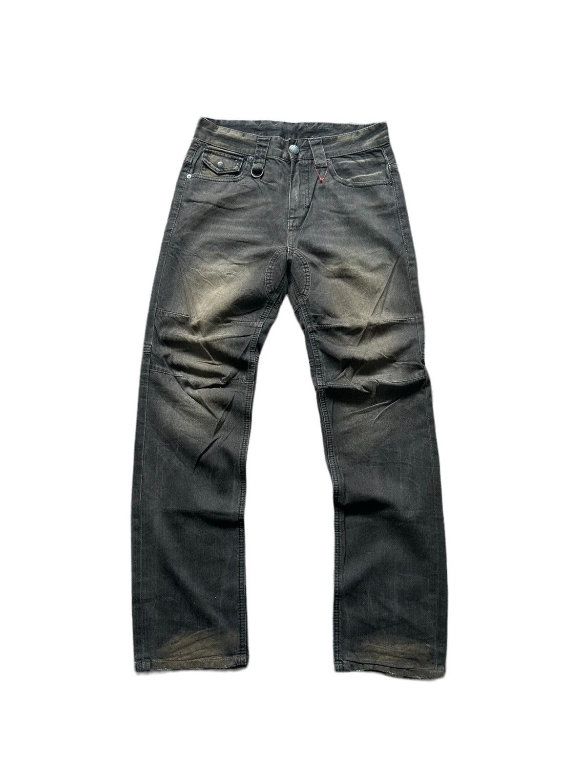 2009 Armani Exchange biker style denim