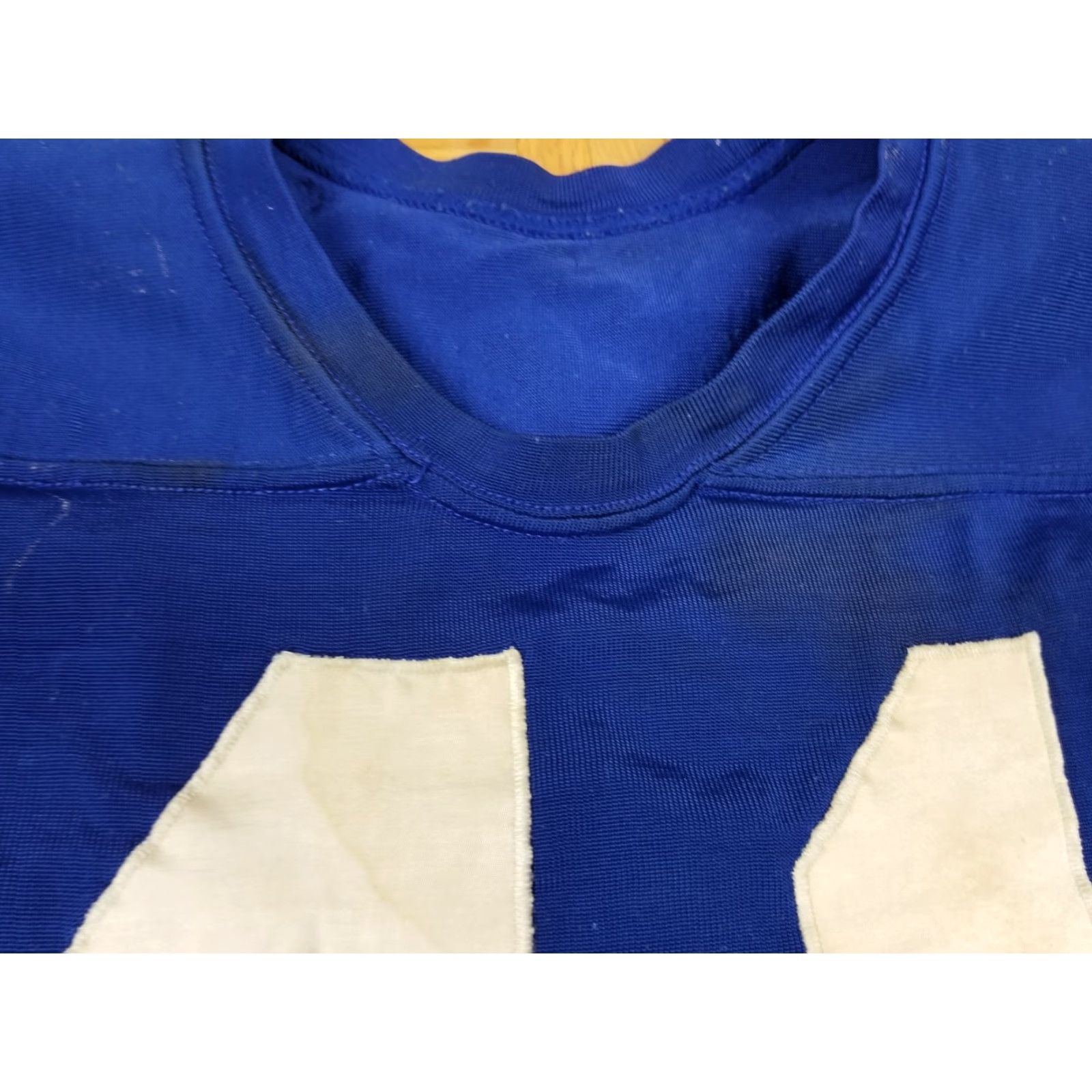 Vintage VINTAGE Rawlings Shirt Mens 60's DURENE Rayon Football Jersey SZ 42 Blue Size US XL / EU 56 / 4 - 2 Thumbnail