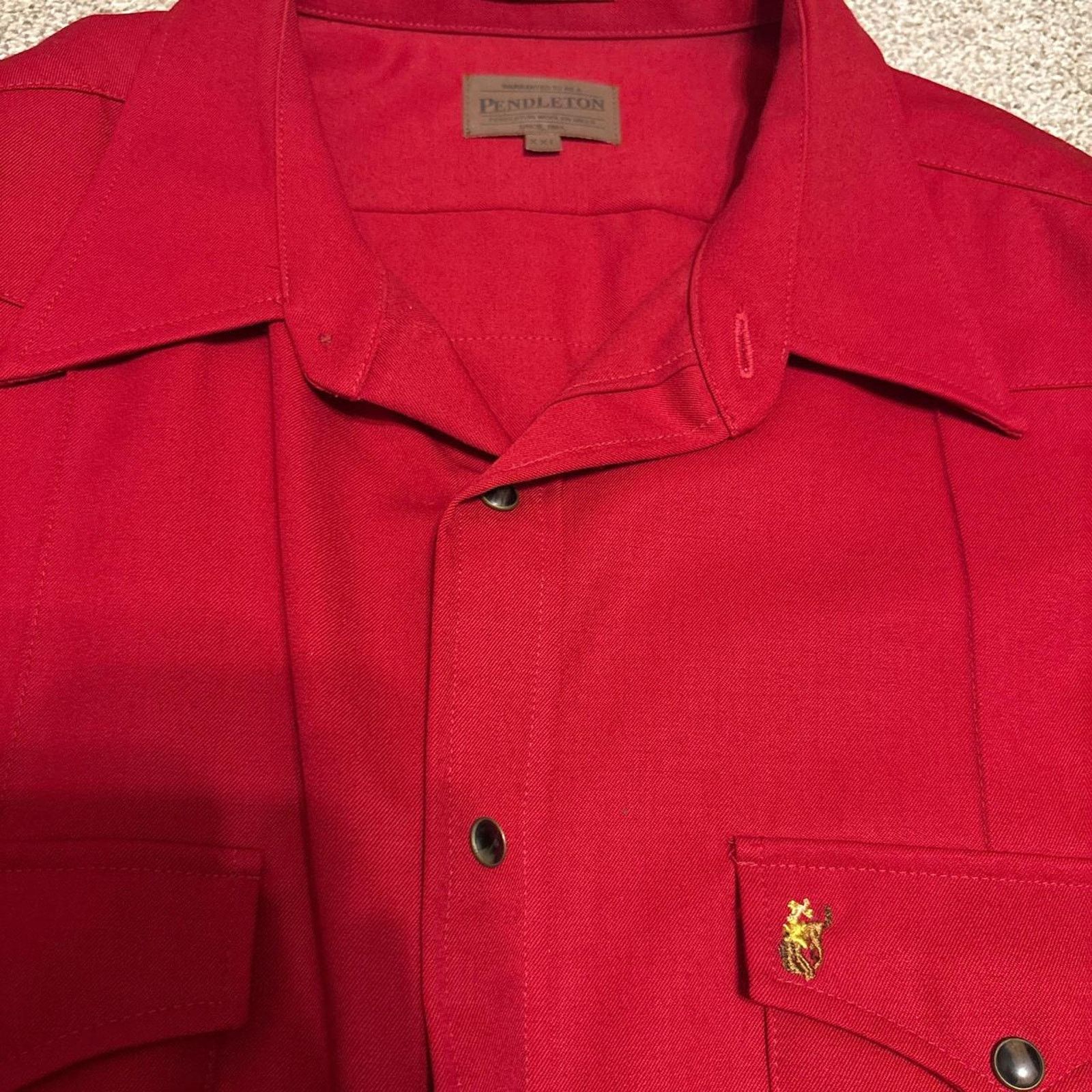 Pendleton Vintage Pendleton Western style button up 100% virgin wool Size US XXL / EU 58 / 5 - 3 Thumbnail