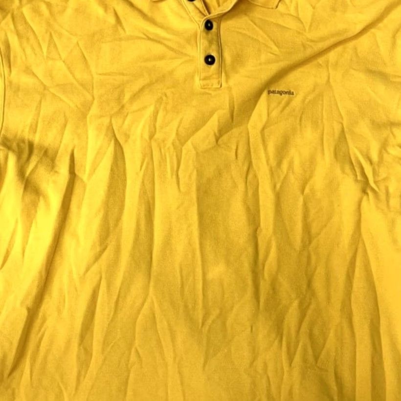 Patagonia Patagonia Men's Polo Shirt Yellow XL Casual Size US XL / EU 56 / 4 - 4 Thumbnail