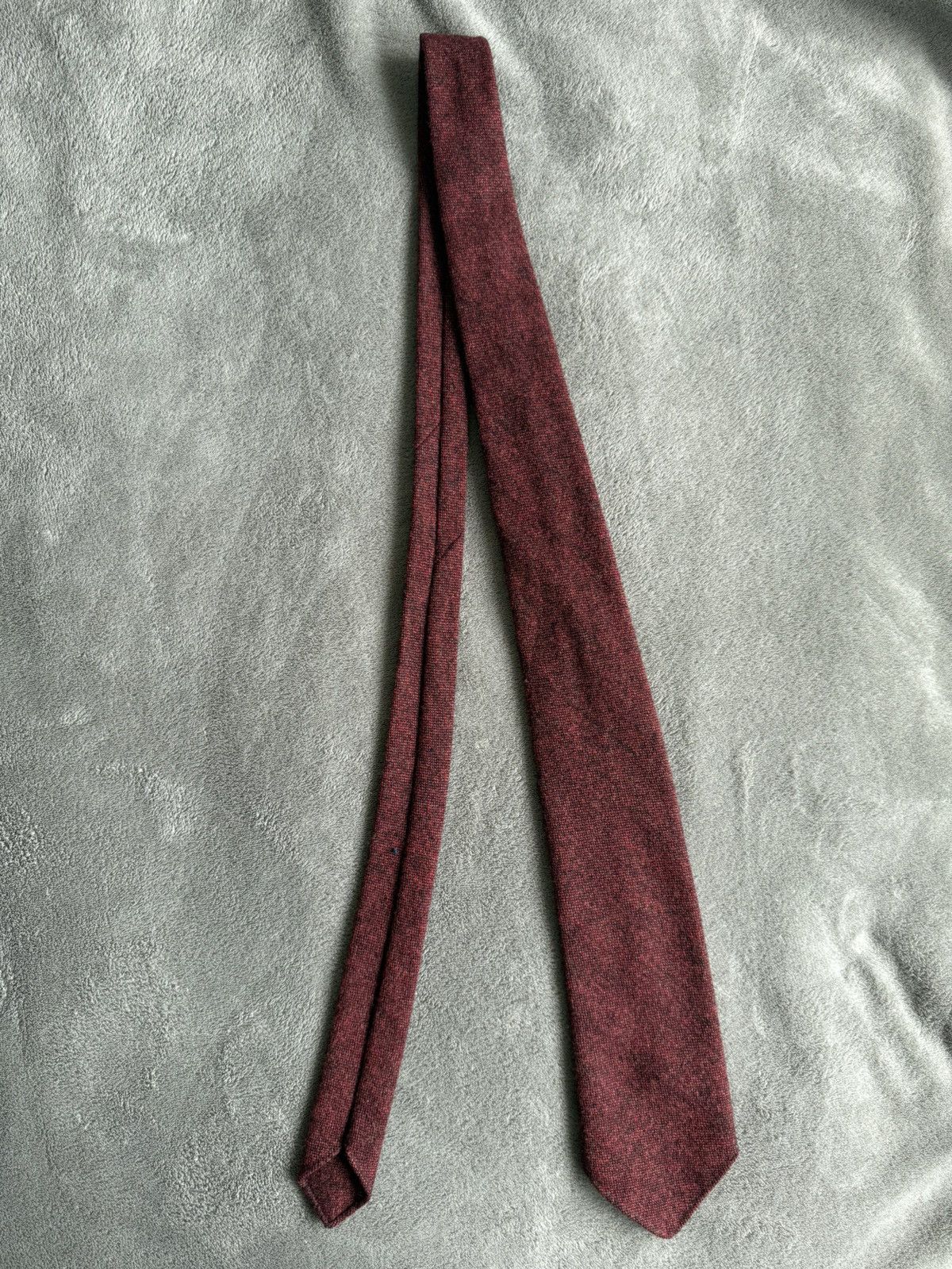 Vintage Vintage Japanese Wool Necktie Size ONE SIZE - 1 Thumbnail